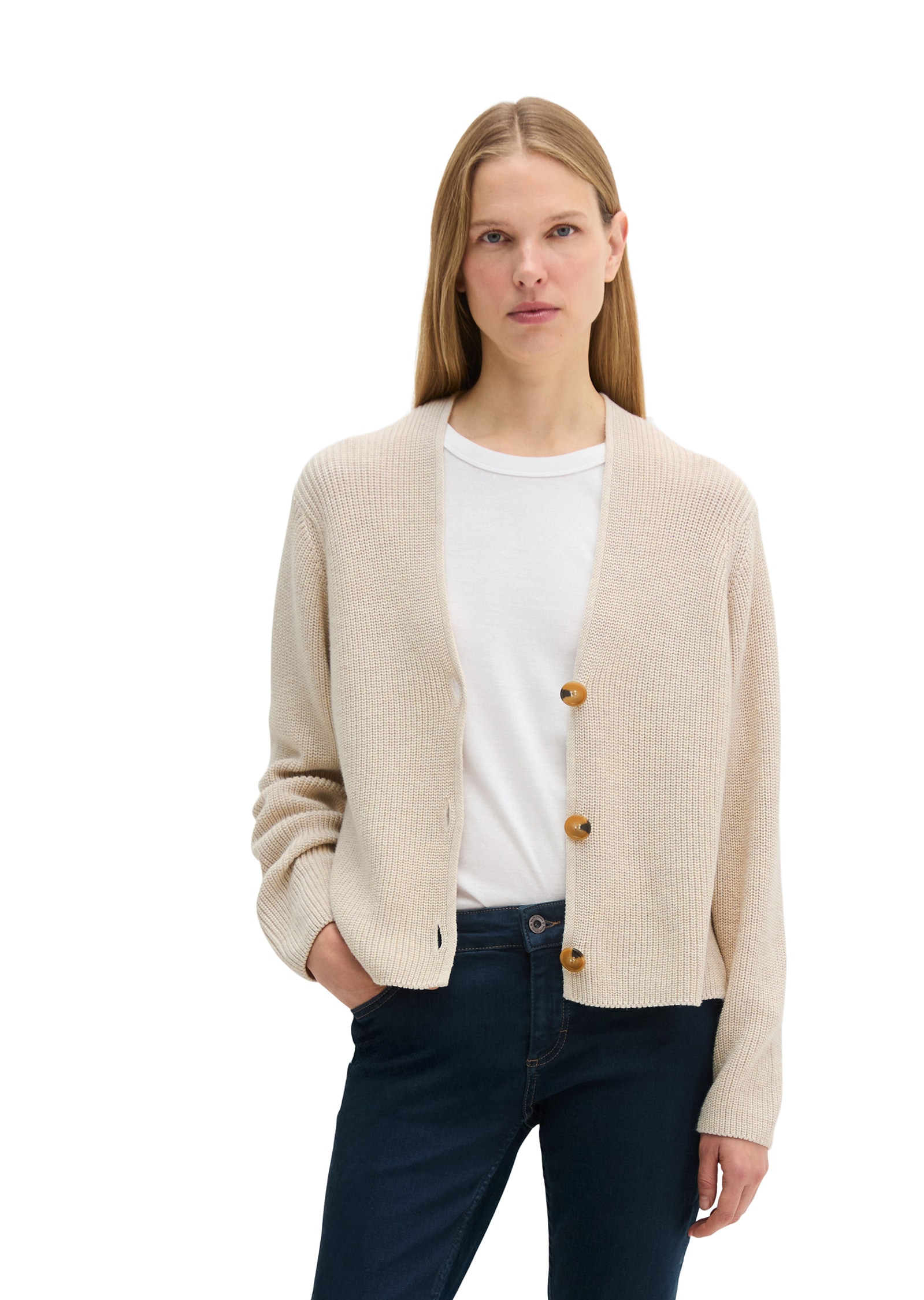 Marc OPolo Cardigan "aus Heavy-Weight-Organic-Cotton" günstig online kaufen