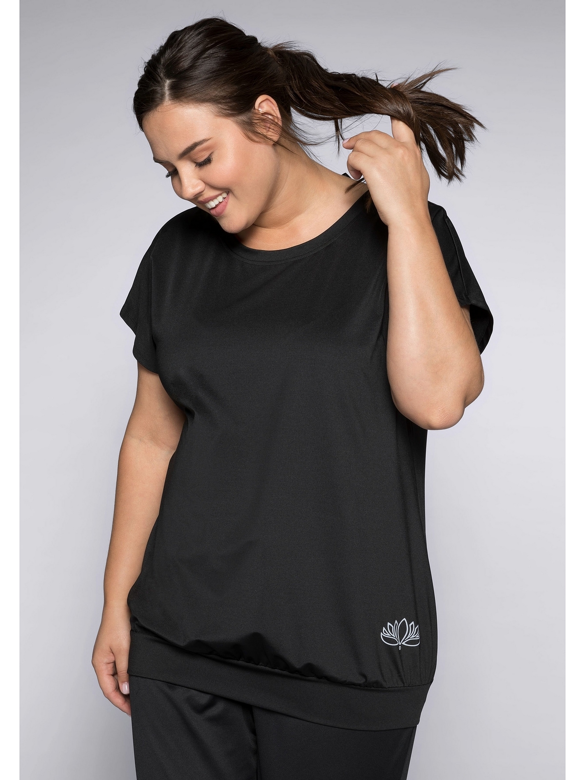 Sheego T-Shirt »Große Größen«, aus Funktionsmaterial für bestellen | BAUR