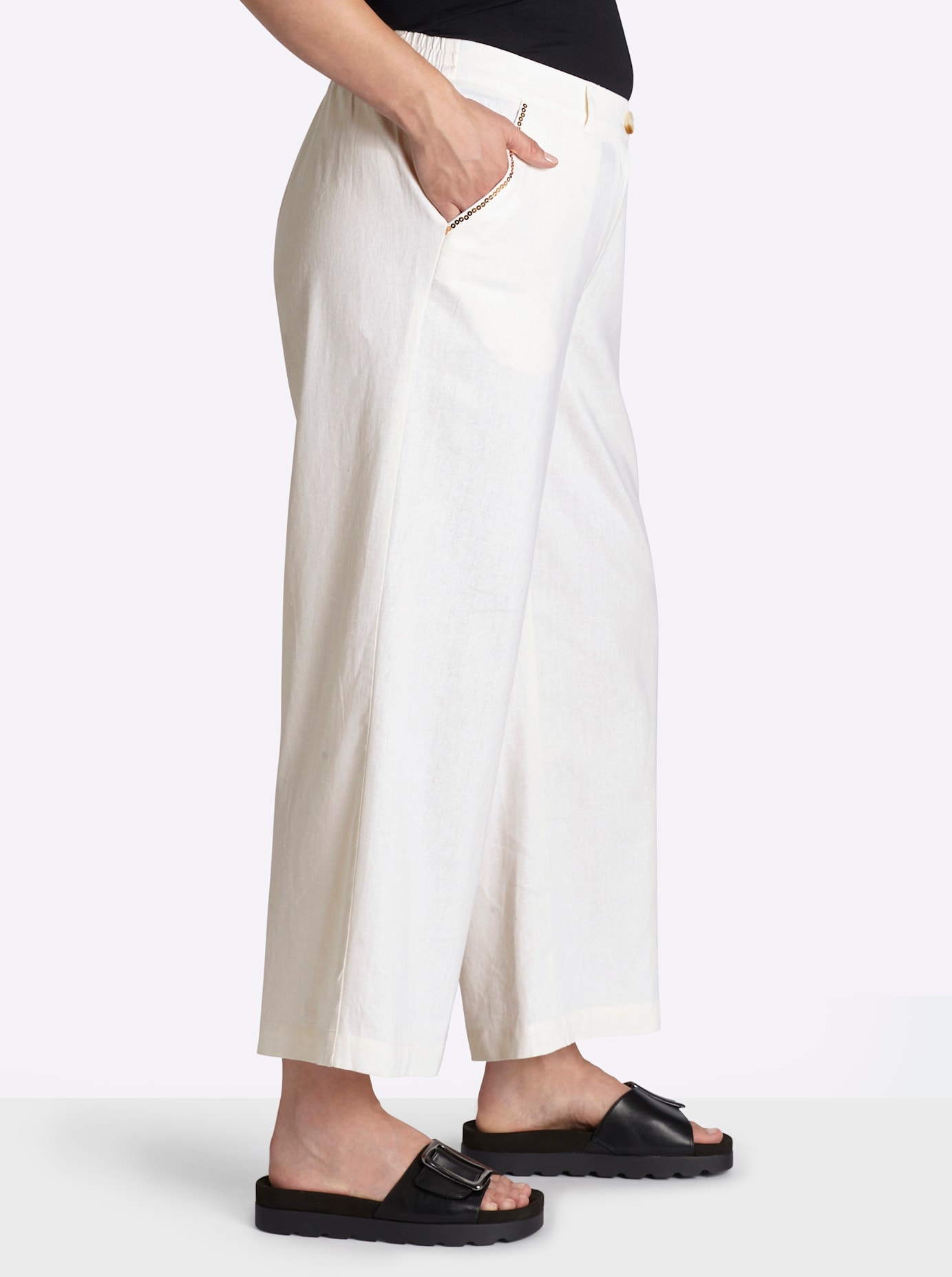 Sheego Leinenhose