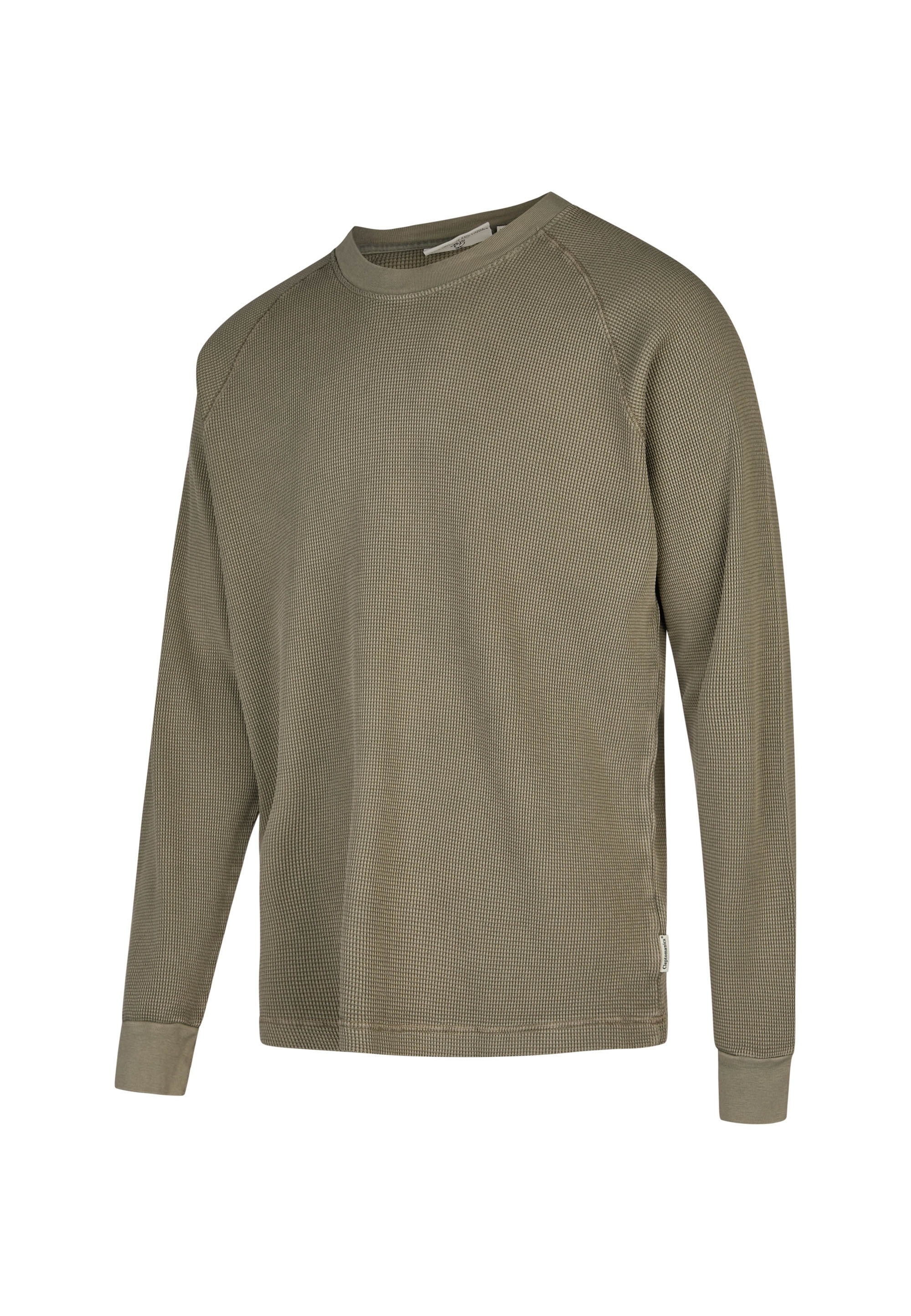 Cleptomanicx Strickpullover »Boxy Crewneck Thermal«, im lockeren Schnitt