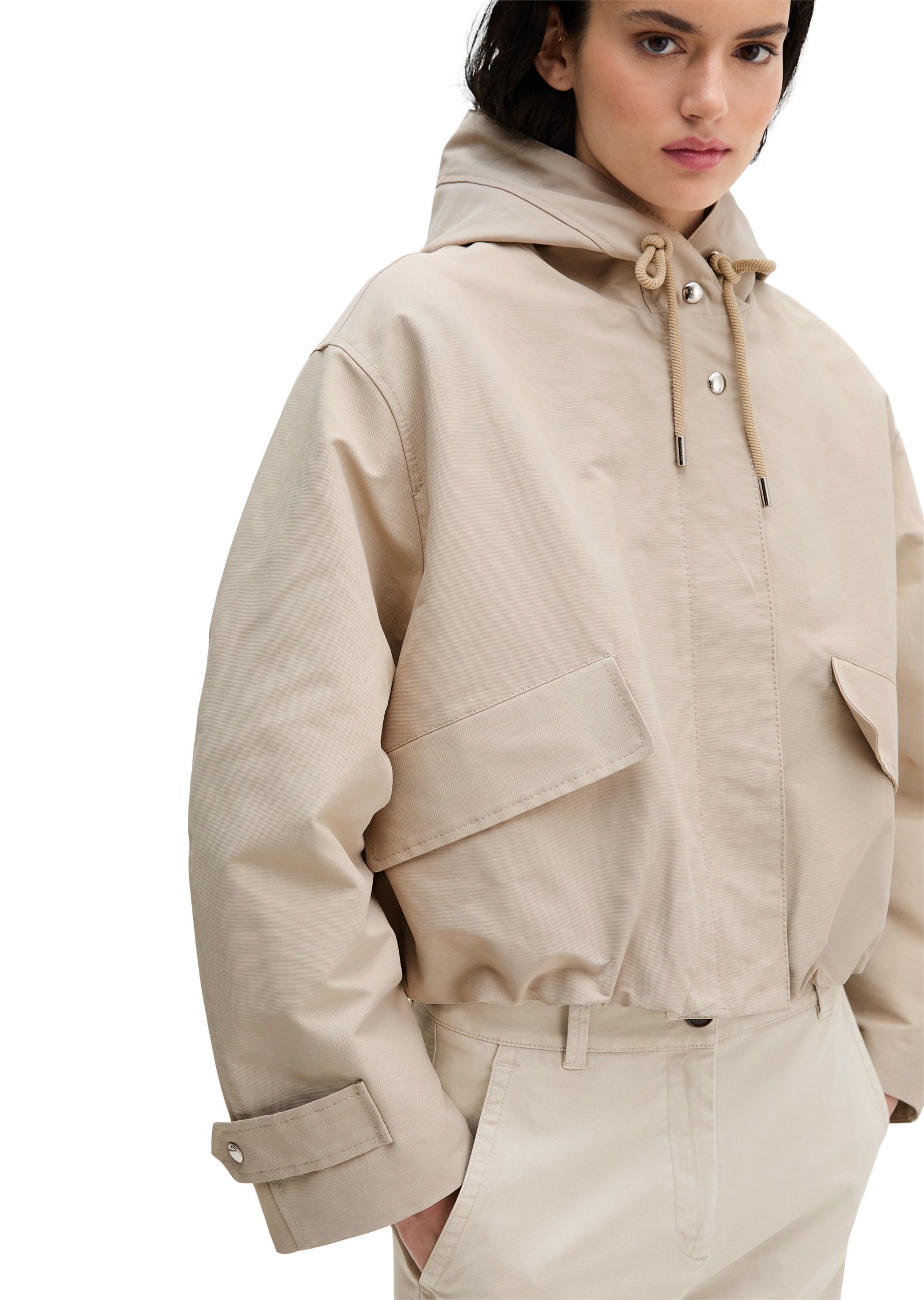 Marc O'Polo Outdoorjacke »aus Cotton-Nylon-Mix«