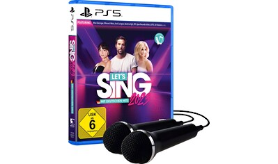 Koch Media Spielesoftware »Let's Sing 2023 German Version + 2 Mics«, PlayStation 5 kaufen