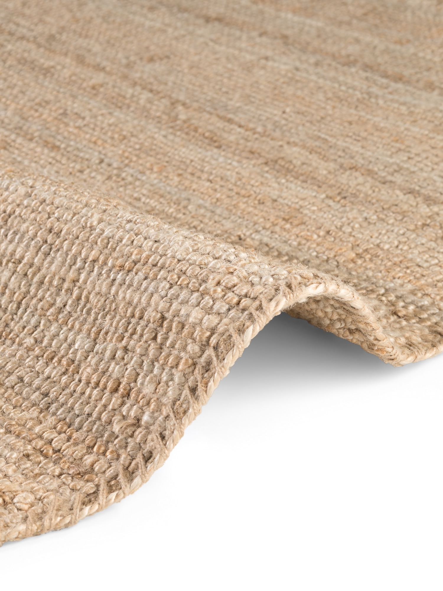 HANSE Home Teppich »Jaipur Juteteppich, als Läufer und in Rund«, rechteckig, 10 mm Höhe, 100% Naturfaser, Nachhaltig, Wohnzimmer, Esszimmer, Schlafzimmer, GRS