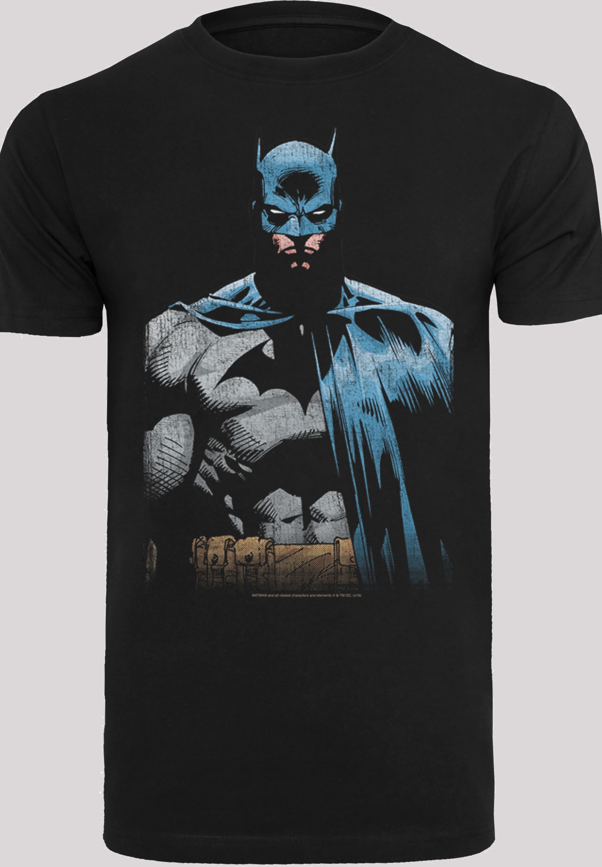 F4NT4STIC T-Shirt "Batman Close Up", Herren,Premium Merch,Regular-Fit,Basic günstig online kaufen