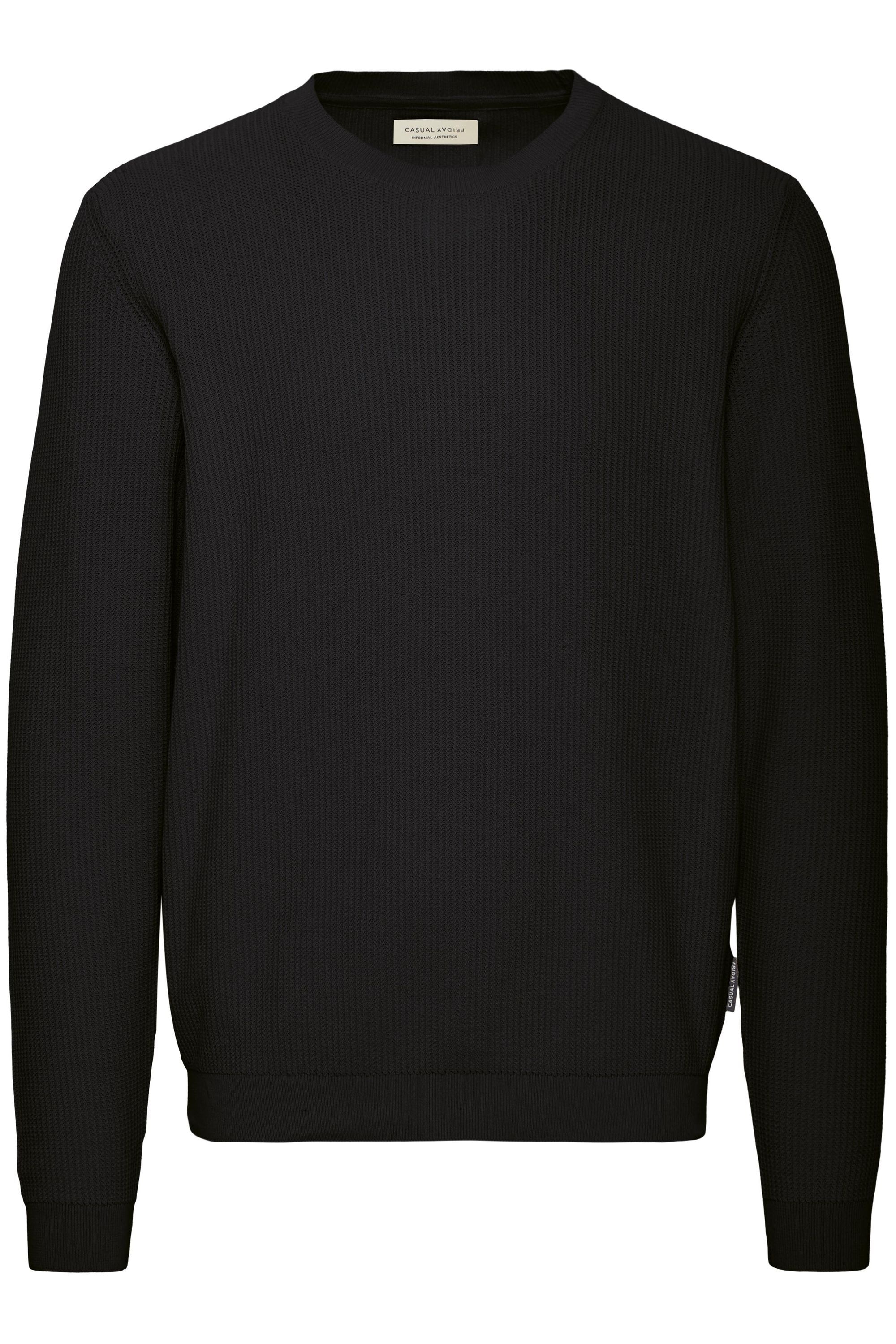 Casual Friday Strickfleece-Pullover "Strickpullover CFNOAR" günstig online kaufen
