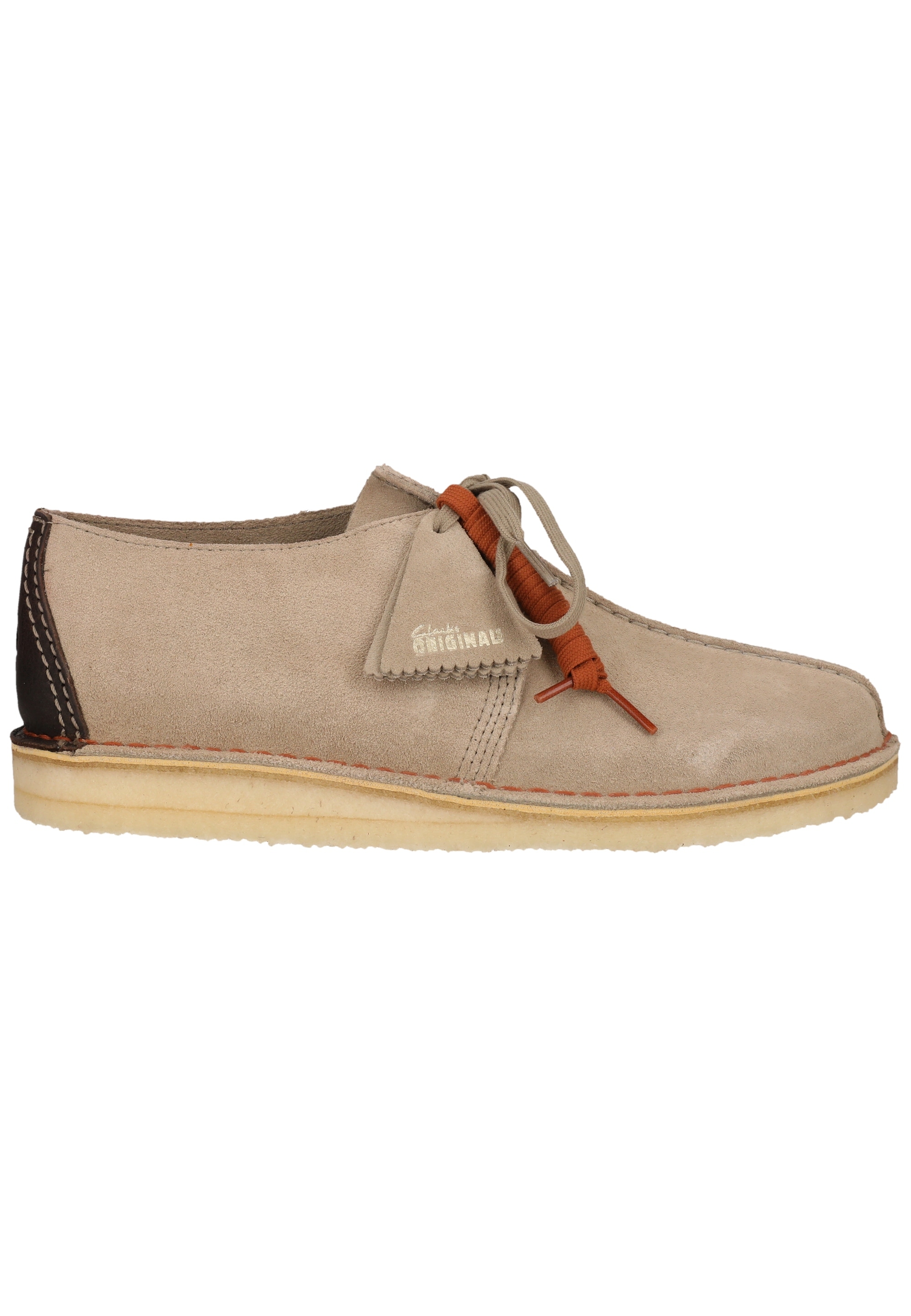 Clarks Schnürschuh "Desert Trek" mit dezenten Logo-Details günstig online kaufen