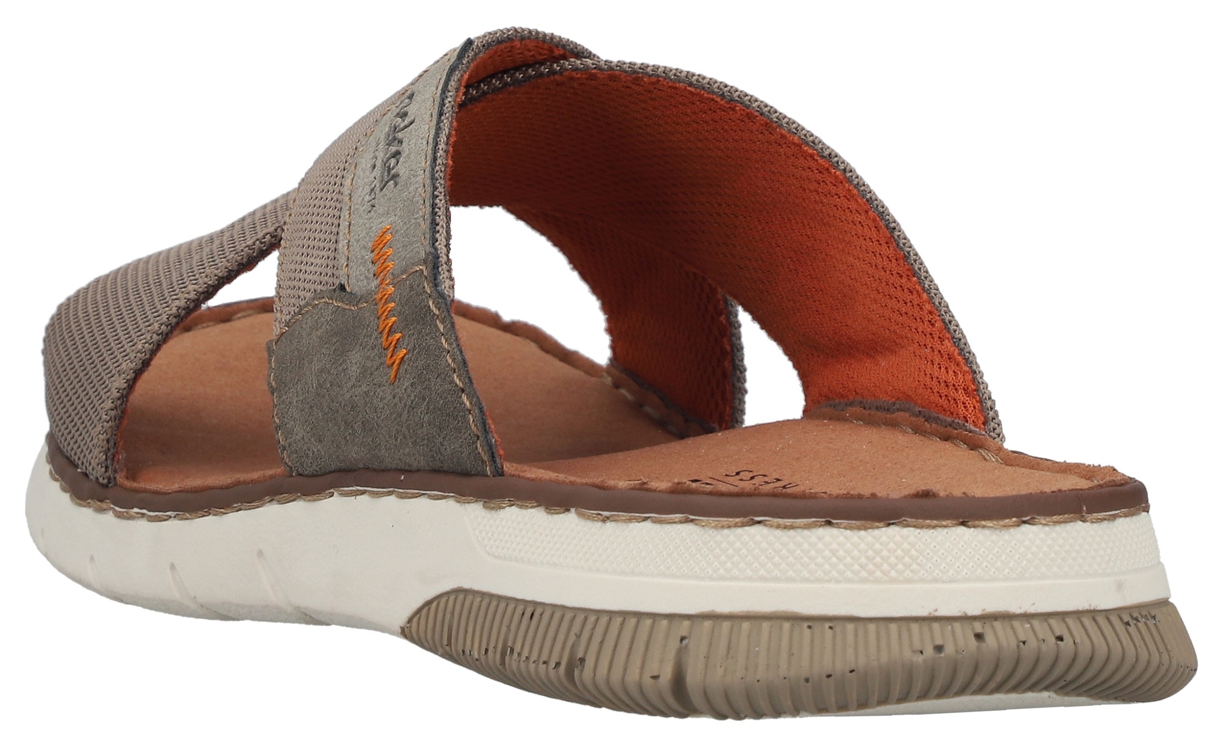 Rieker Pantolette Sommerschuh, Strandschuh, Urlaubsschuh mit Kreuzbandage günstig online kaufen