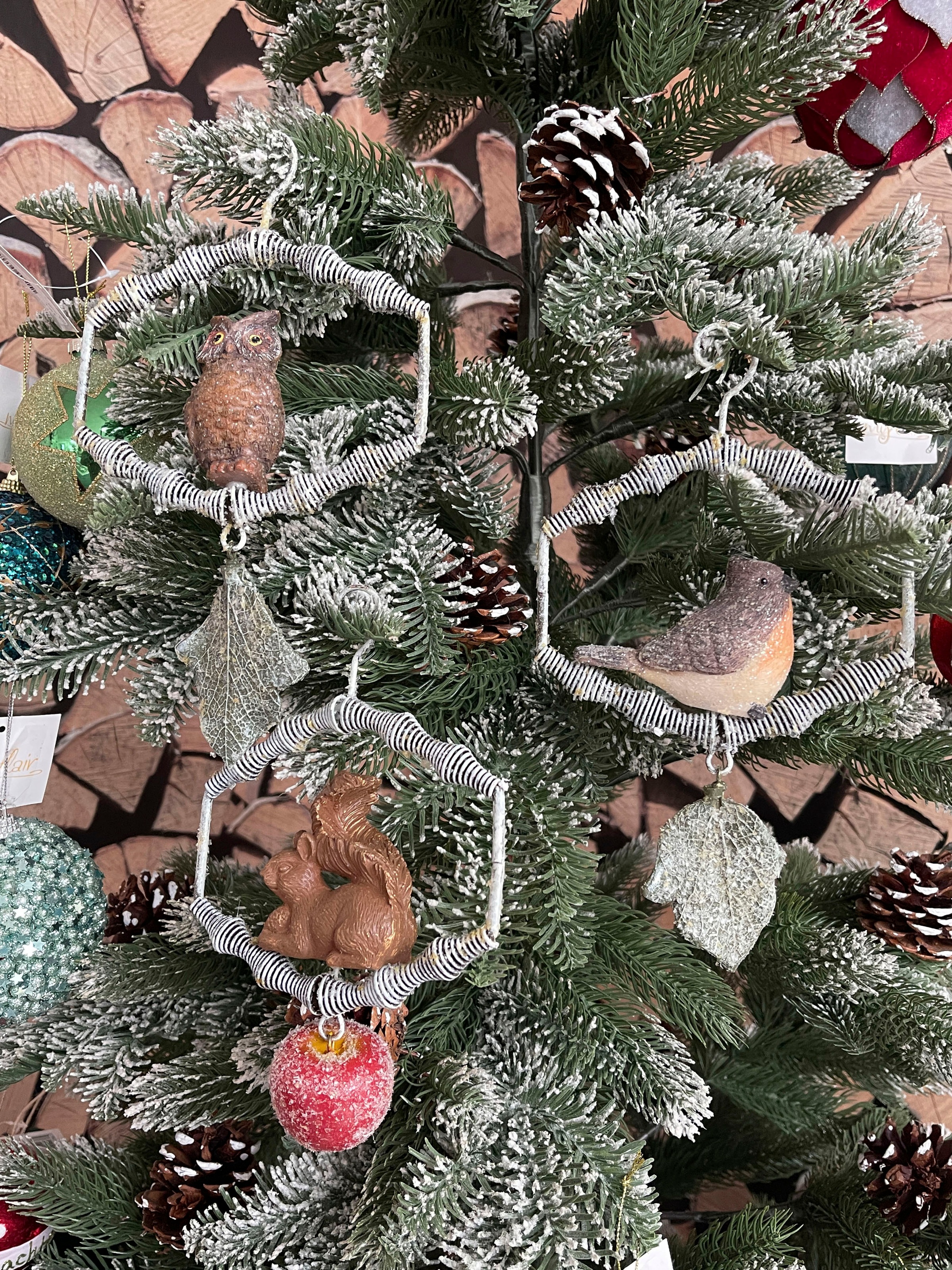 Myflair Möbel & Accessoires Dekohänger "Weihnachtsdeko" mit Tierfiguren, Lä günstig online kaufen