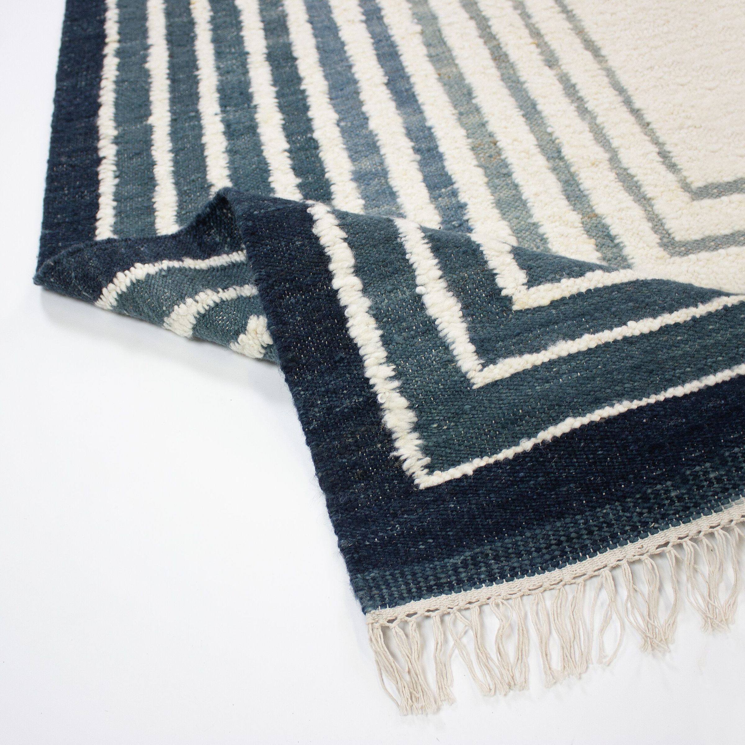 FLAIR RUGS Teppich »BOUCLE WOOL FRAME« rechteckig 0 mm Höhe