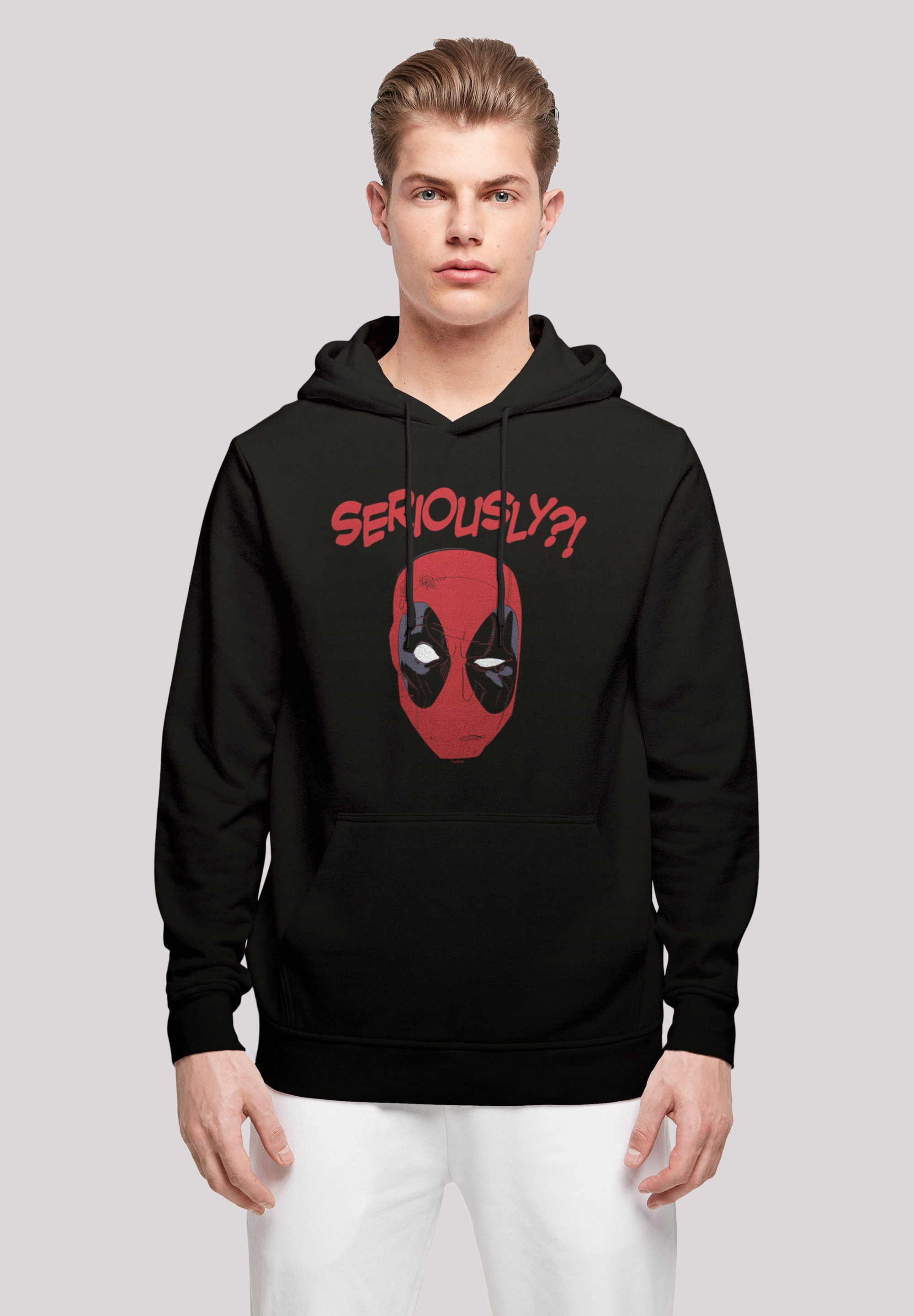 Kapuzenpullover »Marvel Deadpool Seriously«, Print