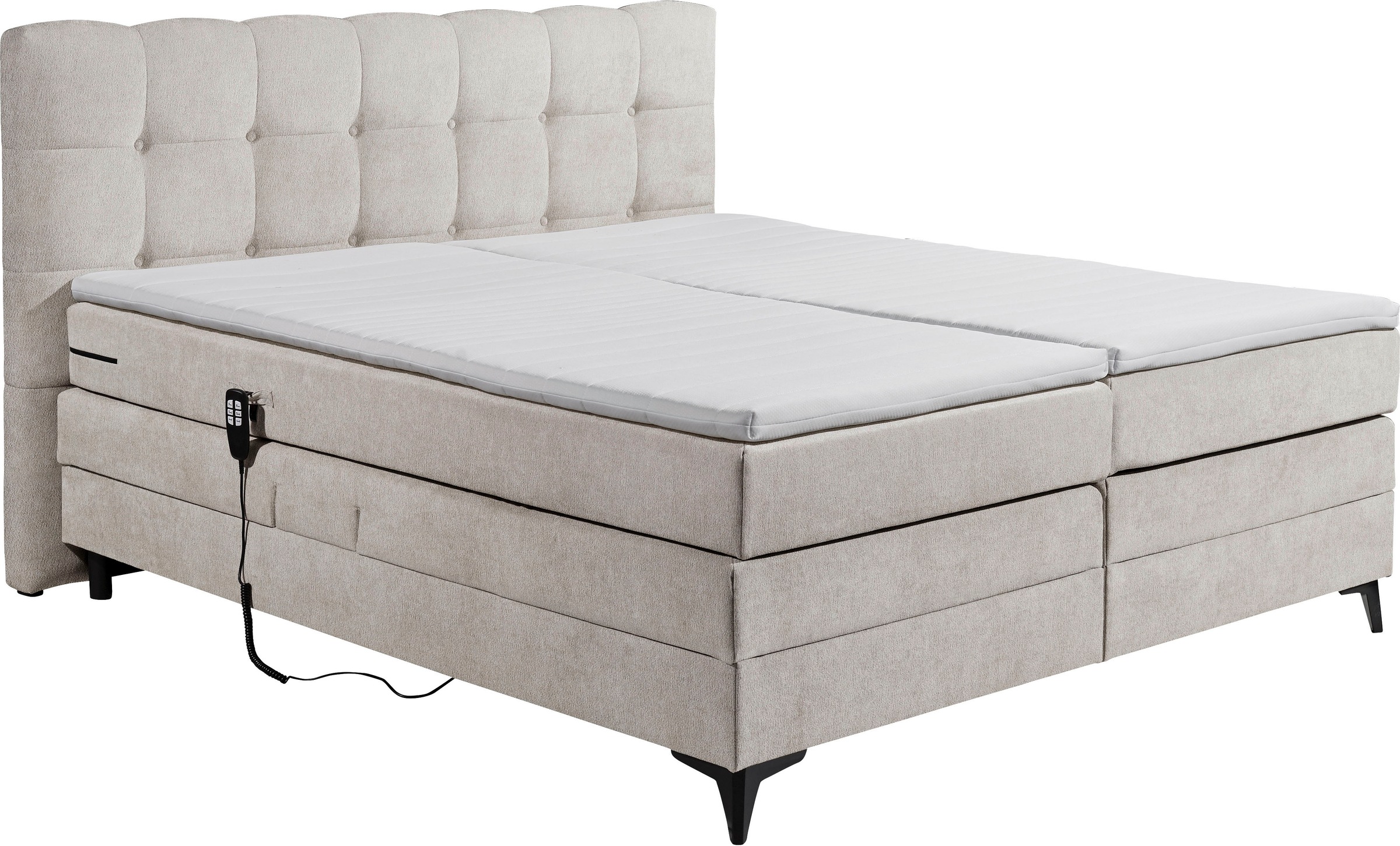 ED EXCITING DESIGN Boxspringbett »Atlas«