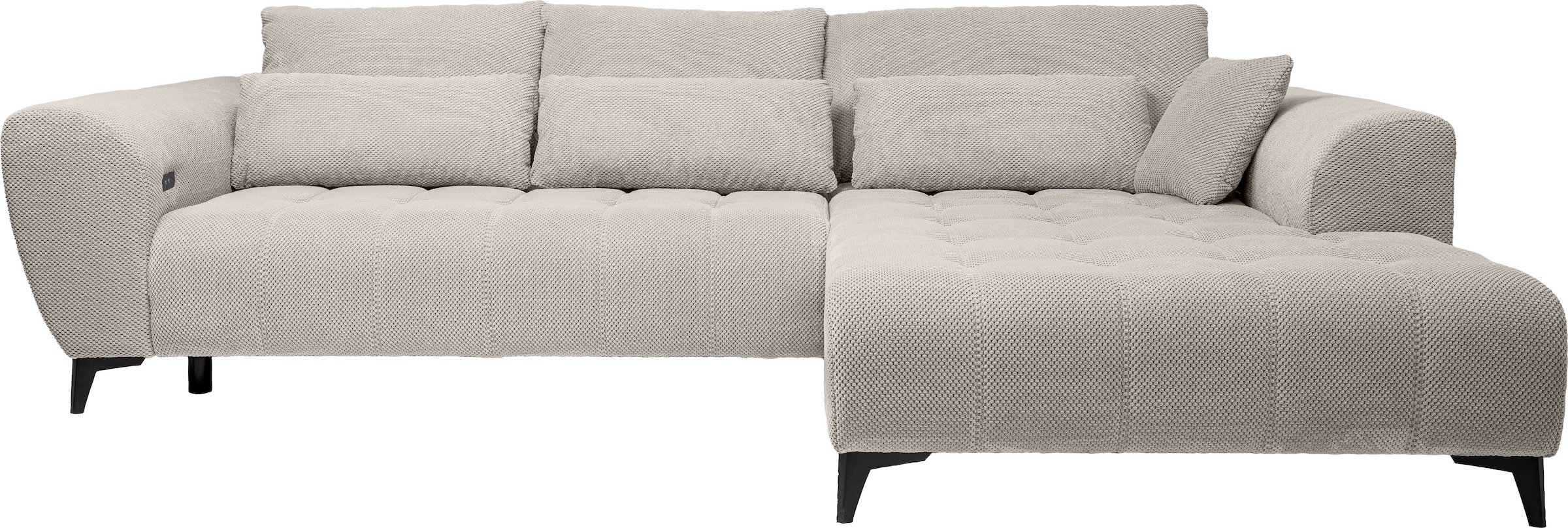 WERK2 Ecksofa "Memo Garay" Luxus in Übergröße: XXL-Liegefläche, Komfort-Ott günstig online kaufen