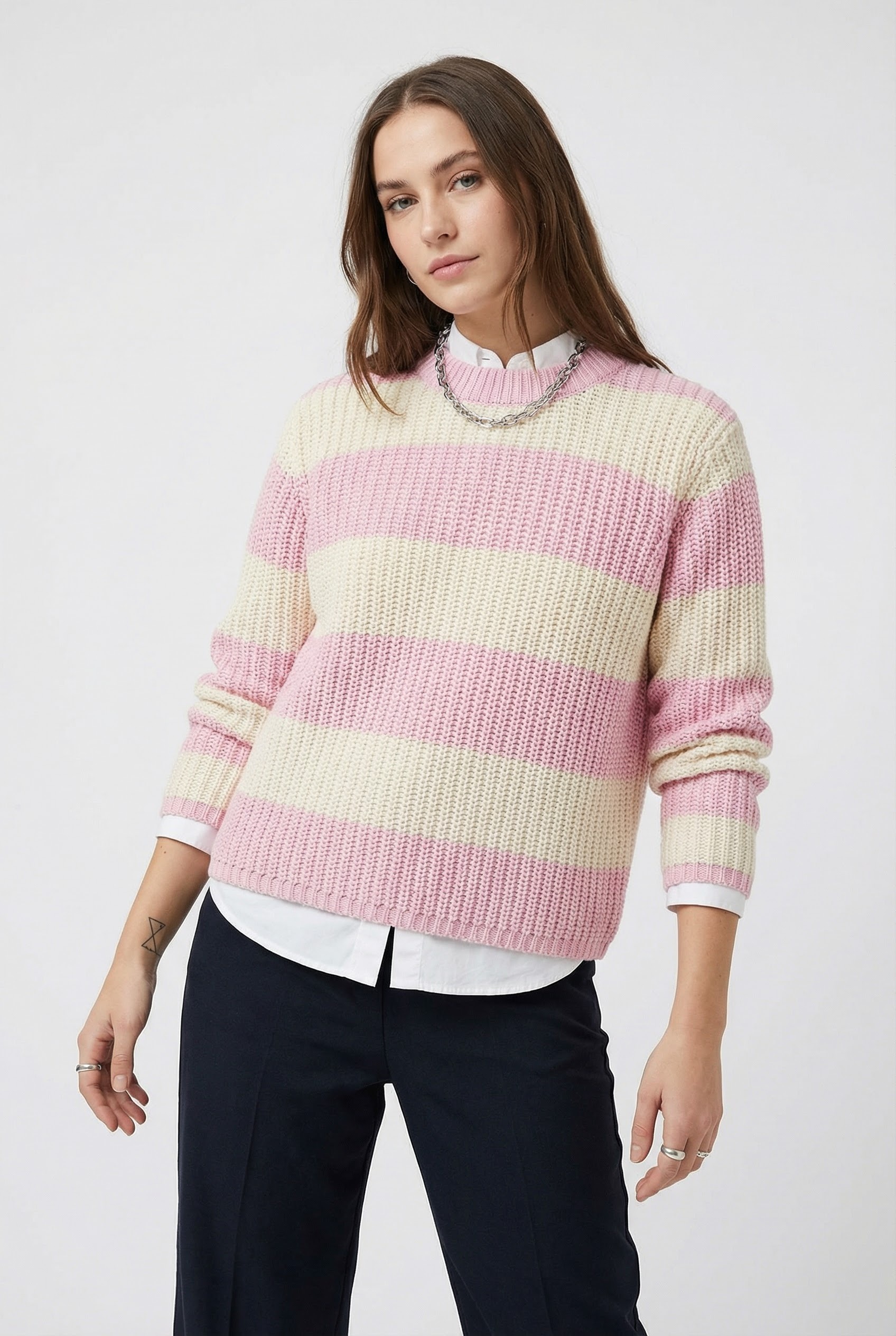 soyaconcept Strickpullover "SC-REMONE STRIPE 38" günstig online kaufen