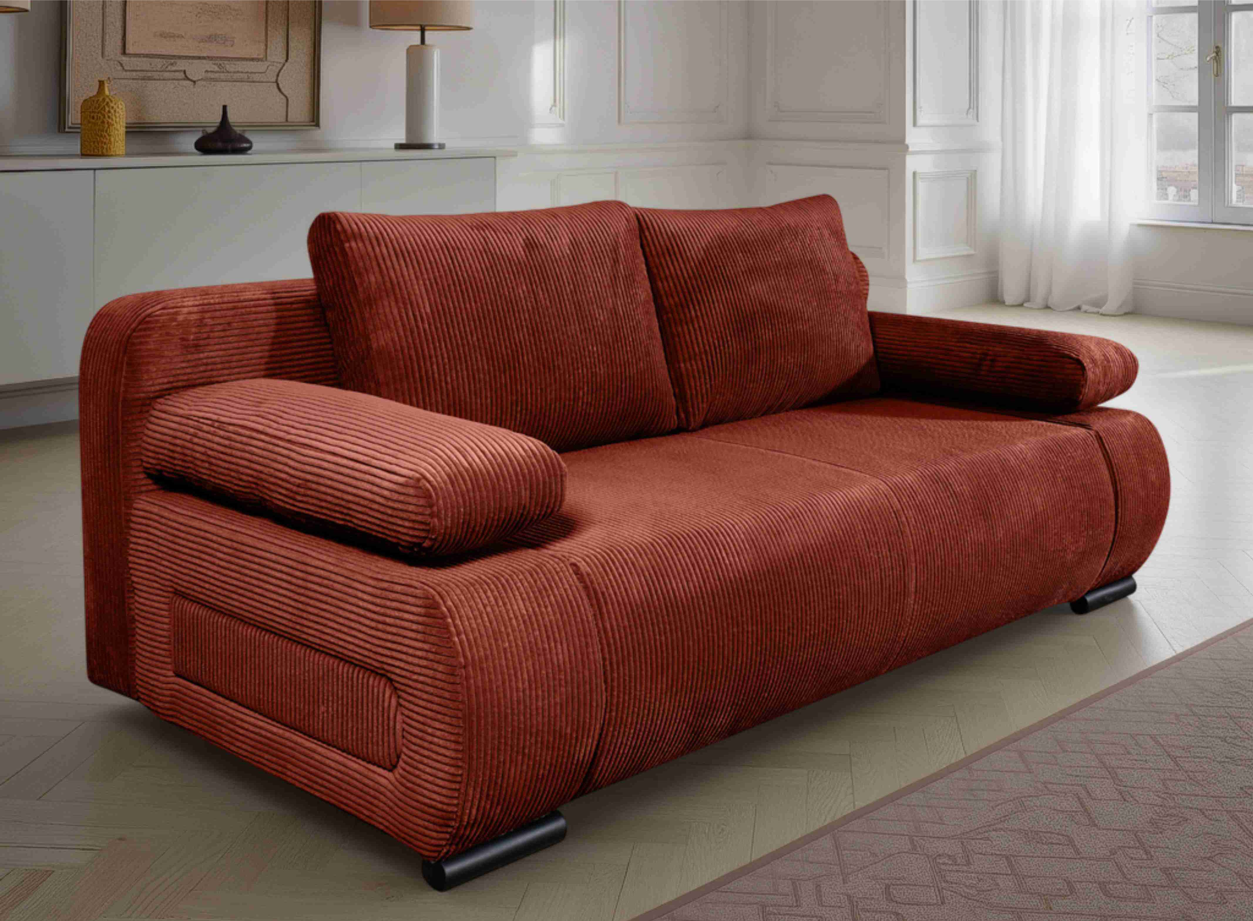 COLLECTION AB Schlafsofa "Moritz B: 200 cm, Liegefl. 142x200 cm" Gästebettfunktion, frei stellbar, Wohnkomfort