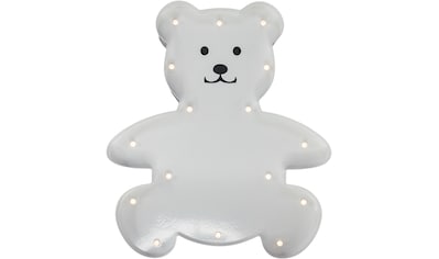 MARQUEE LIGHTS LED Dekolicht »Teddy«, LED-Modul, 1 St., Warmweiß, Wandlampe,... kaufen