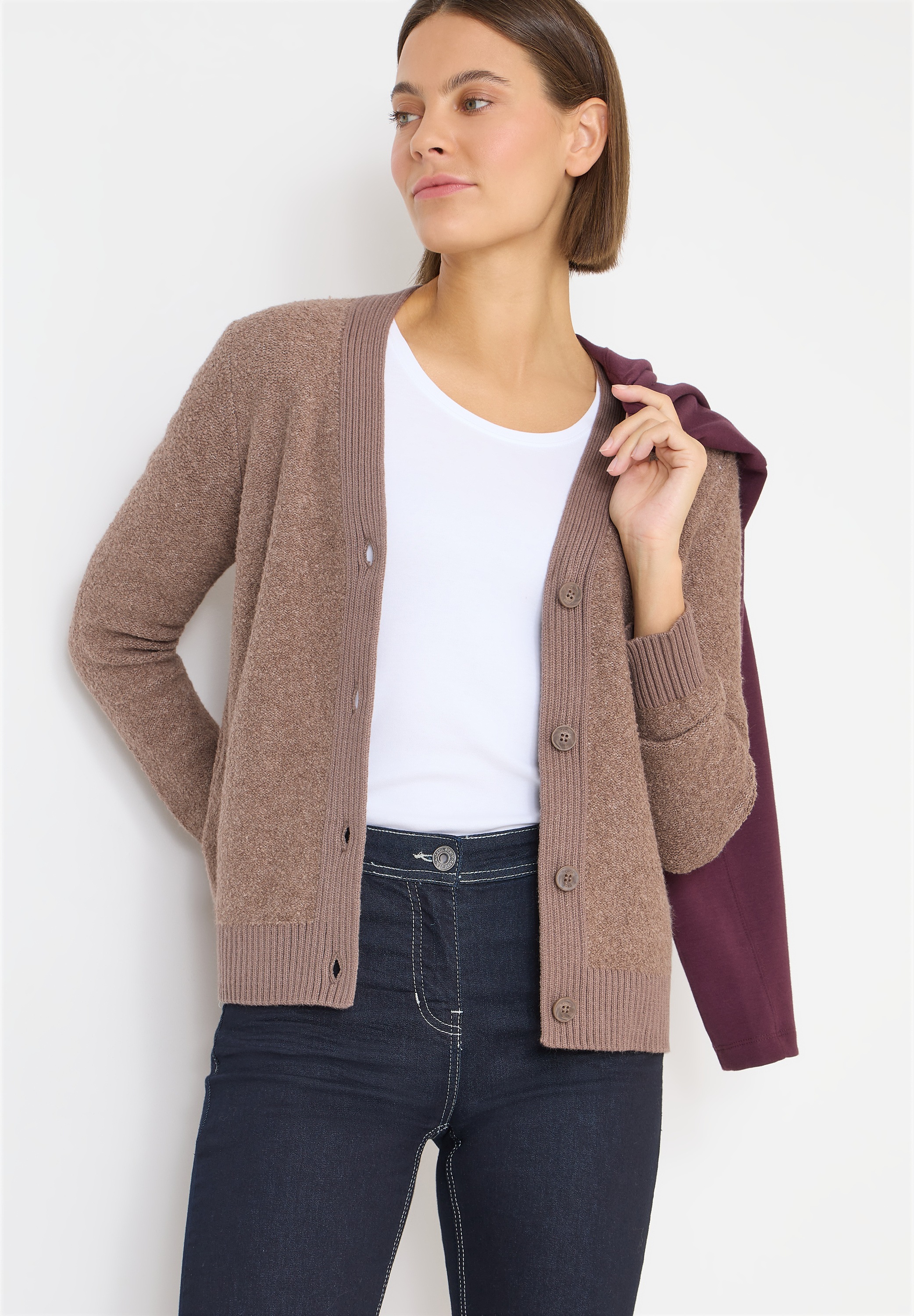 Cecil Cardigan mit Knopfleiste