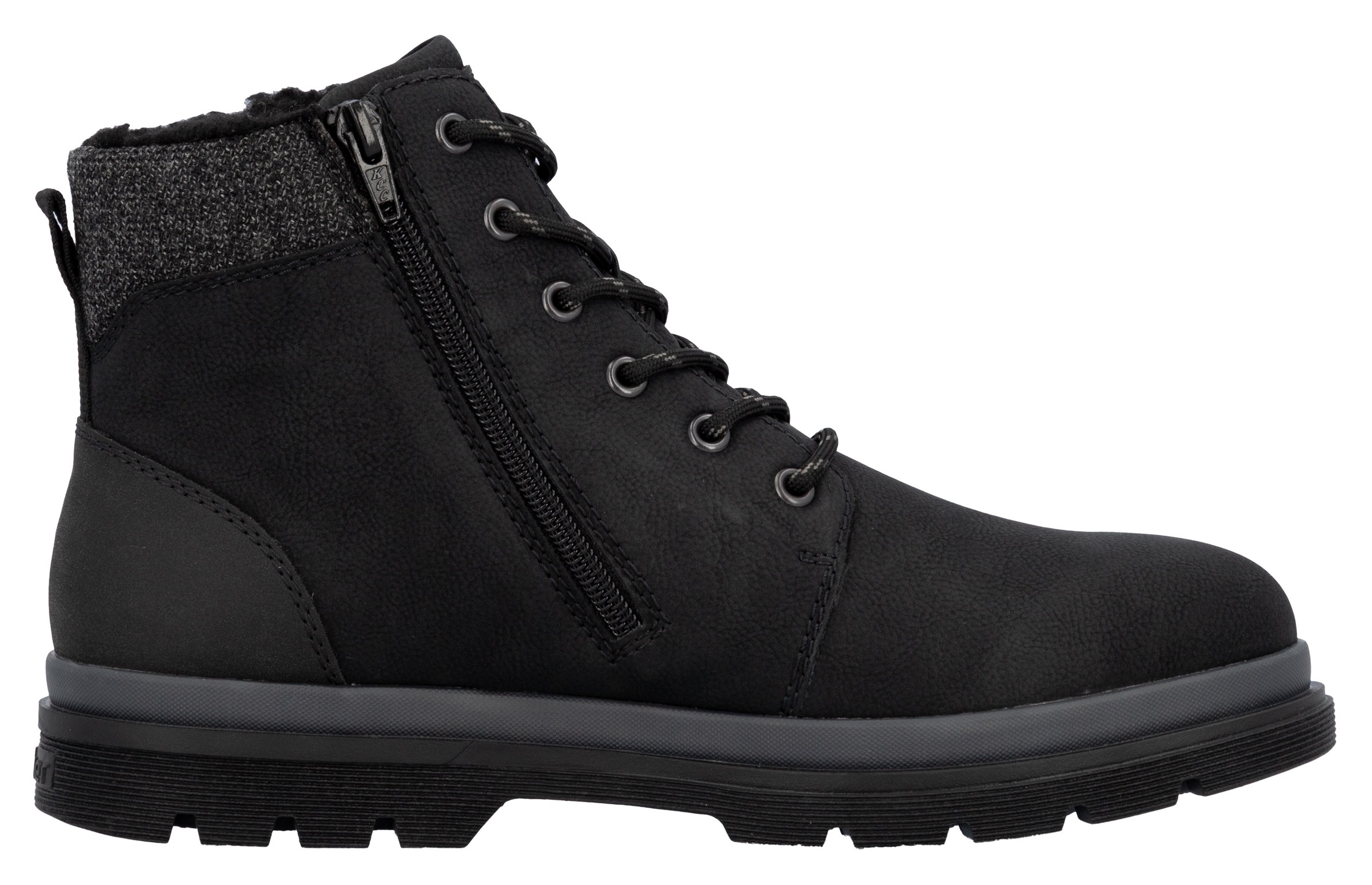 Rieker Winterstiefelette, Winterboots, Schnürboots mit Innenreißverschluss und RiekerTex