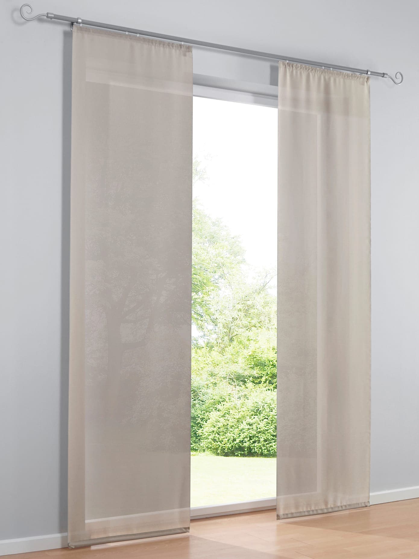 heine home Schiebegardine Klettschiene 1 Stk. tlg. günstig online kaufen