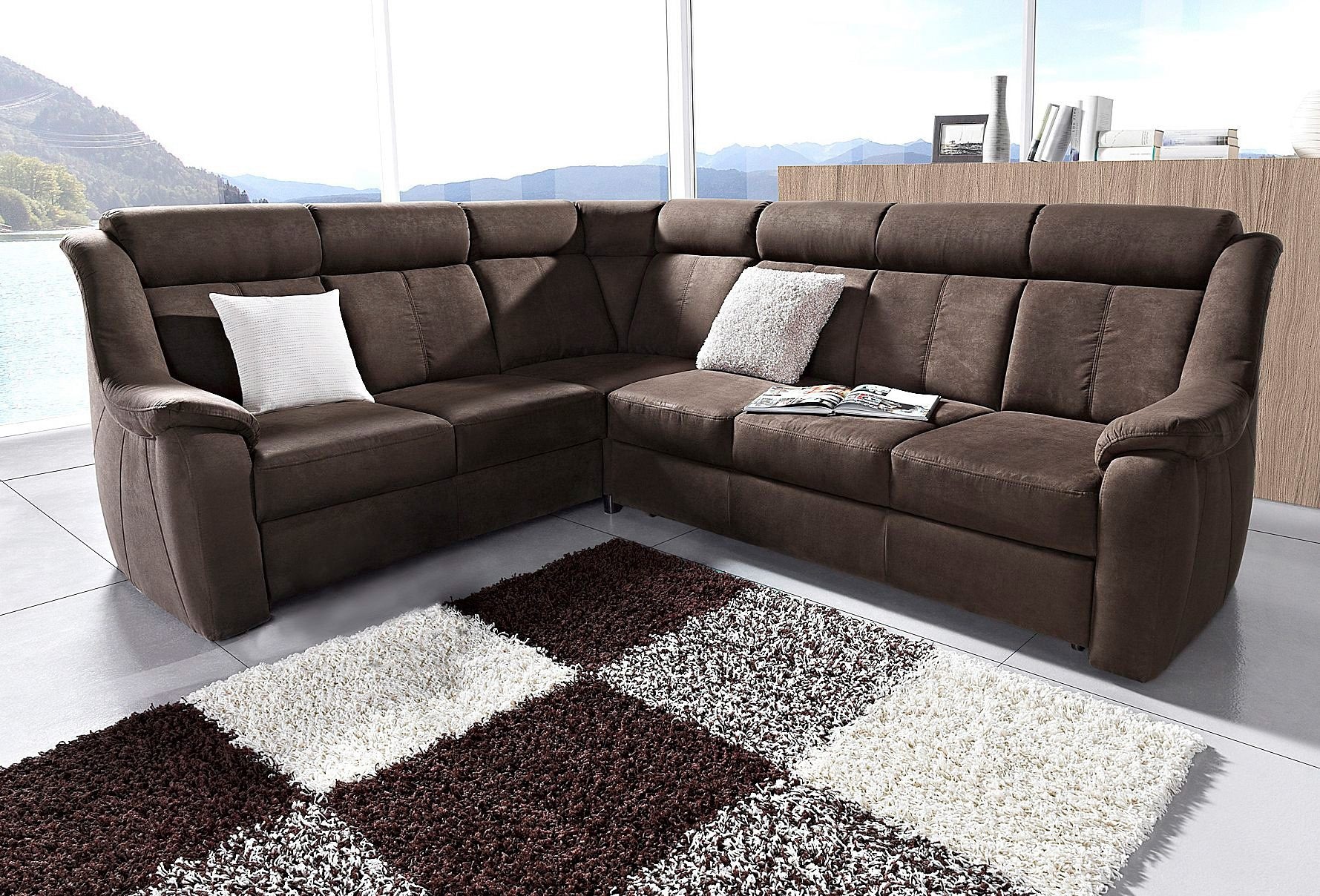 sit&more Sit&more Ecksofa »Basel L-Form« patogi...