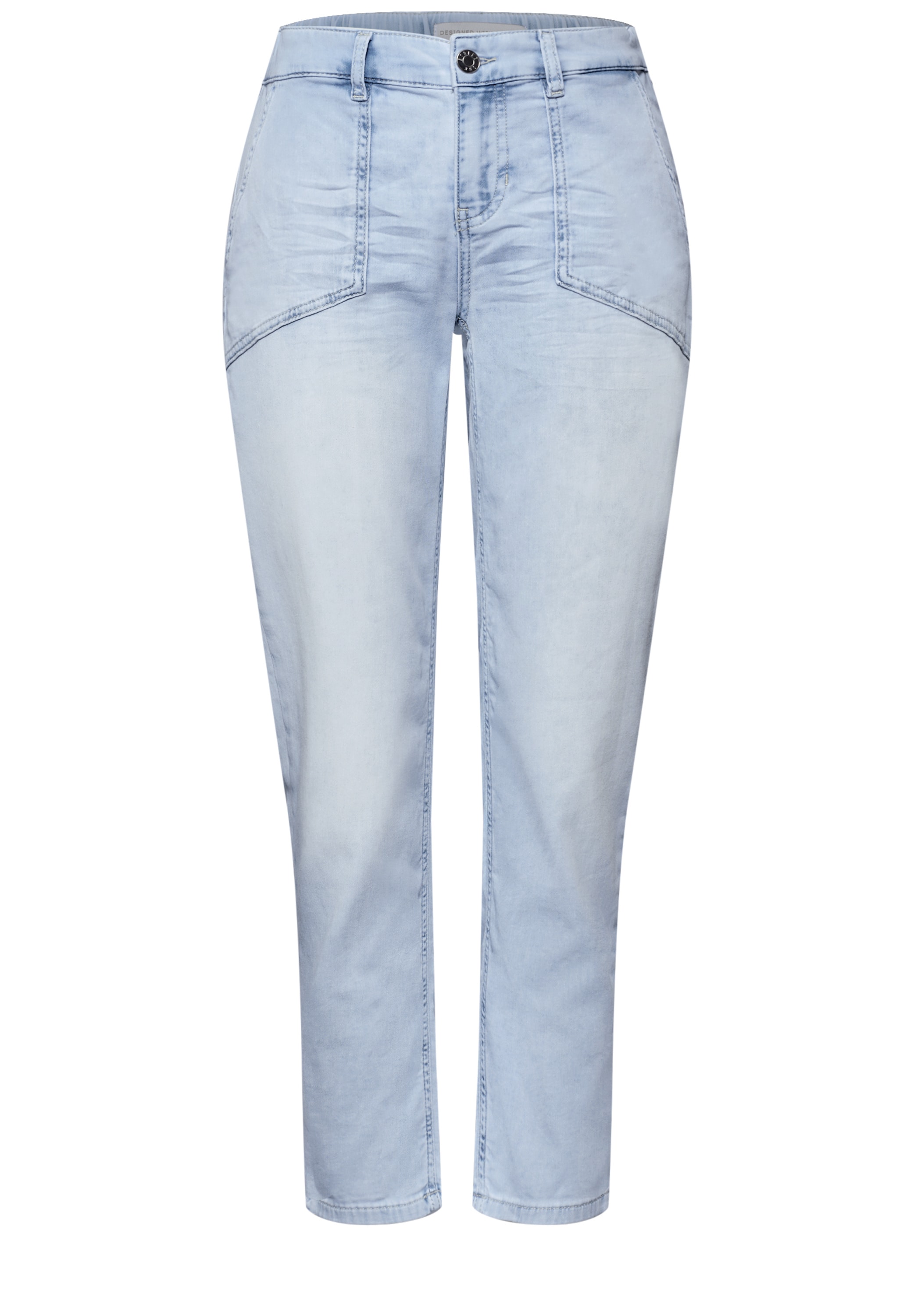 STREET ONE Loose-fit-Jeans Middle Waist