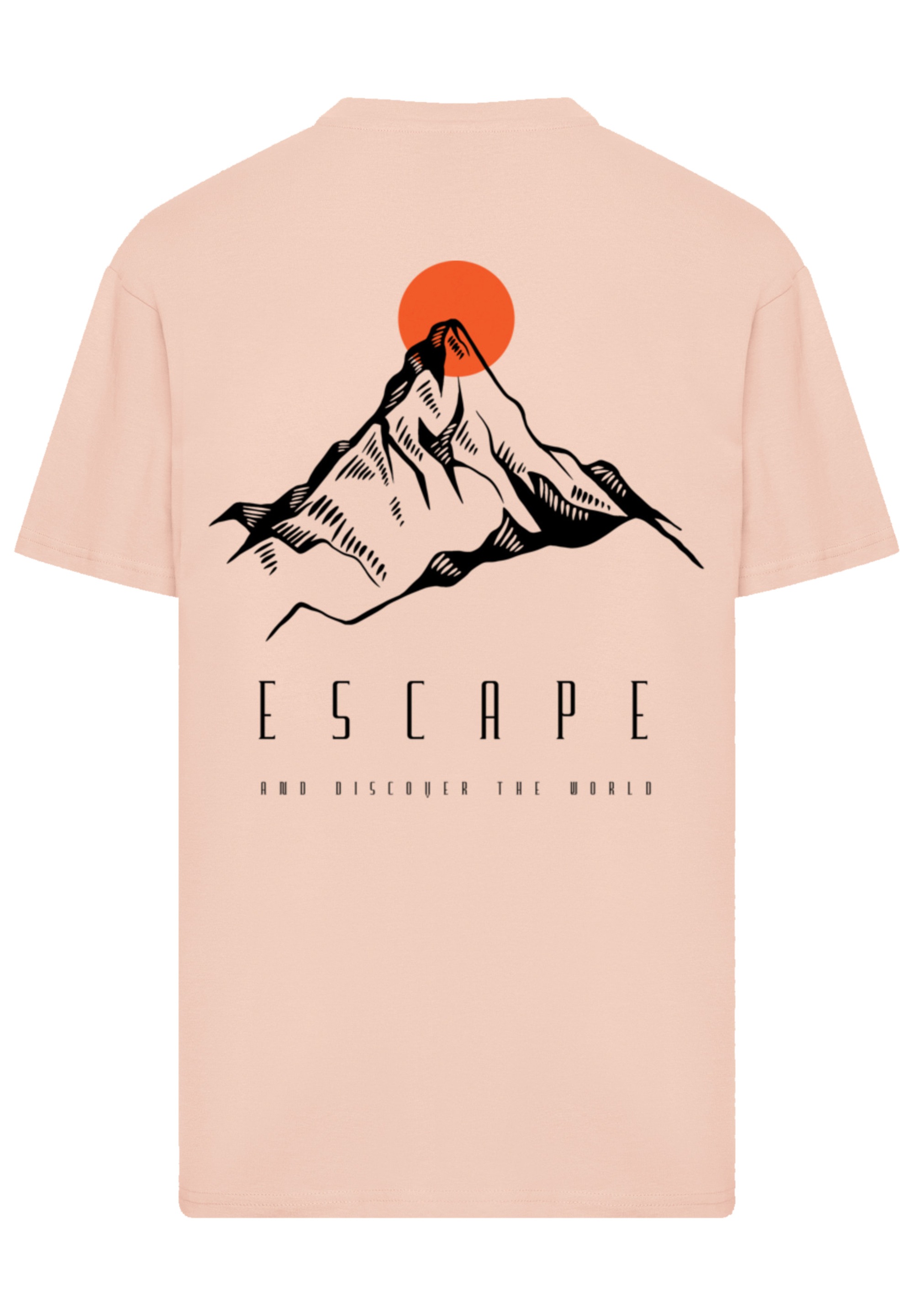 F4NT4STIC T-Shirt "Oversize Escape Discover the World Mountain", Premium Qu günstig online kaufen