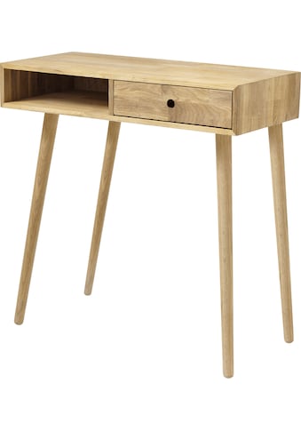 MCA furniture Konsolė »Agra« Eiche Massivholz su lov...