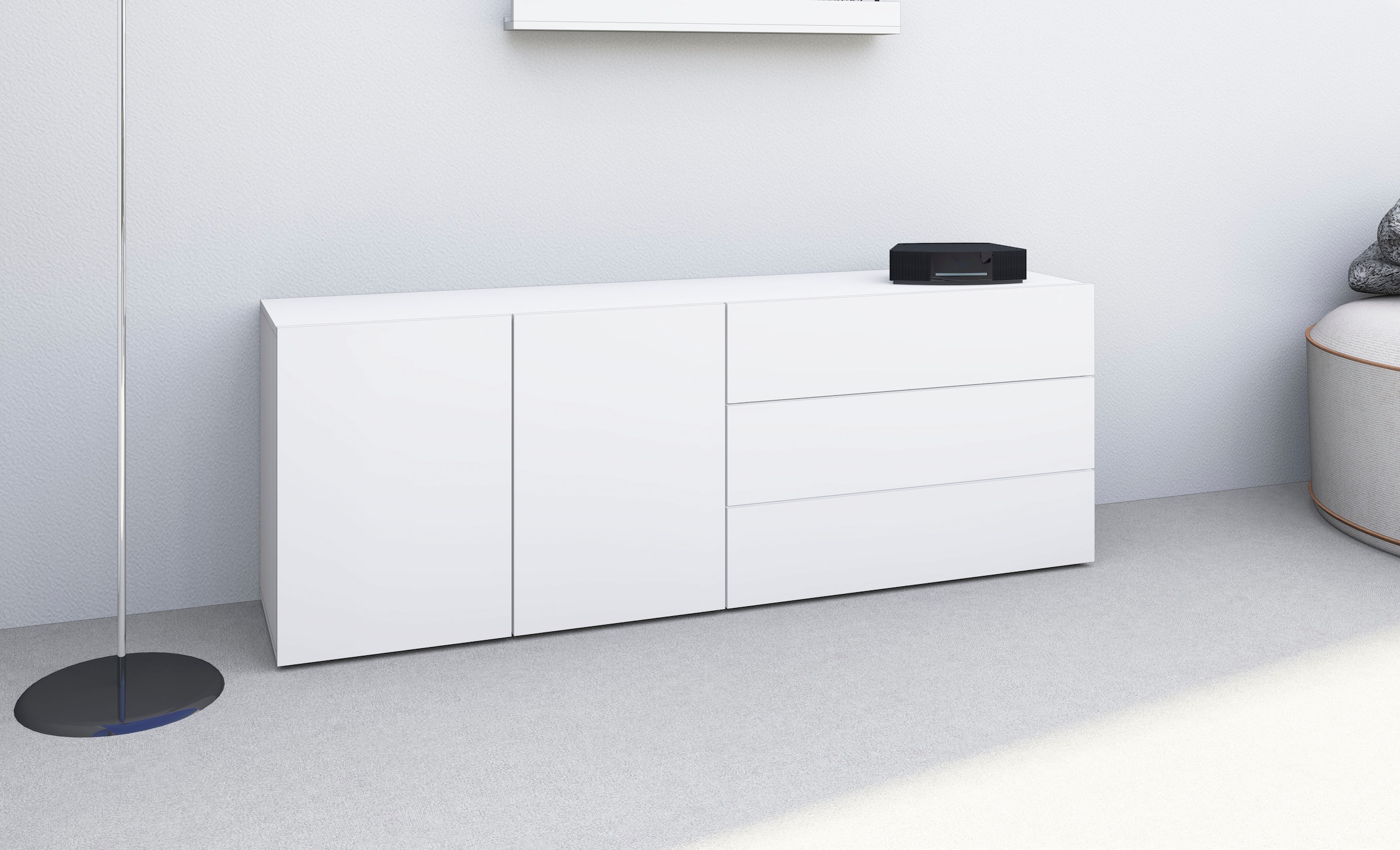 borchardt Möbel Sideboard »Sophia«, Breite 152 cm, stehend und hängend montierbar