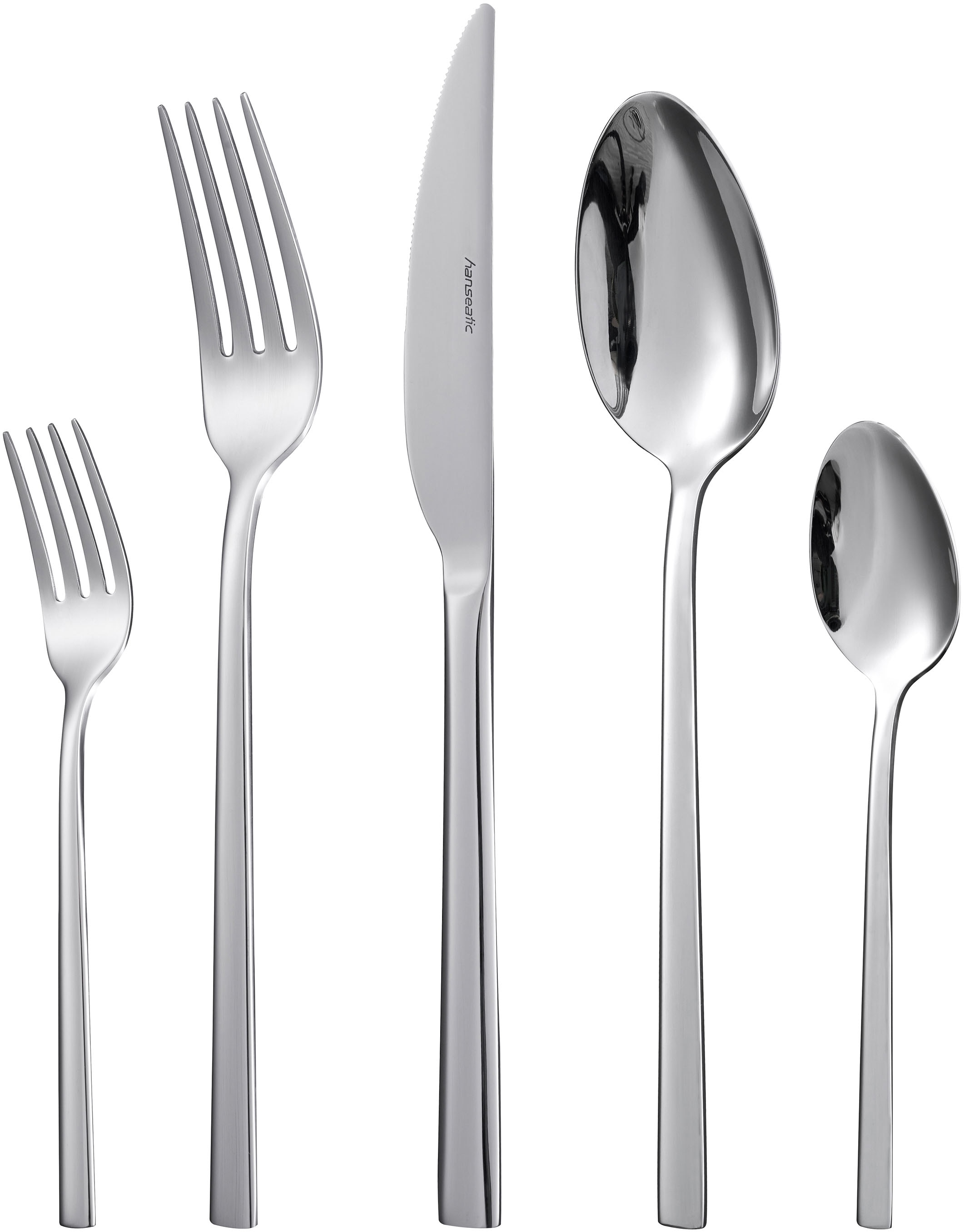 Hanseatic Besteck-Set "SMART, wahlweise in glänzender oder matter Optik" le günstig online kaufen