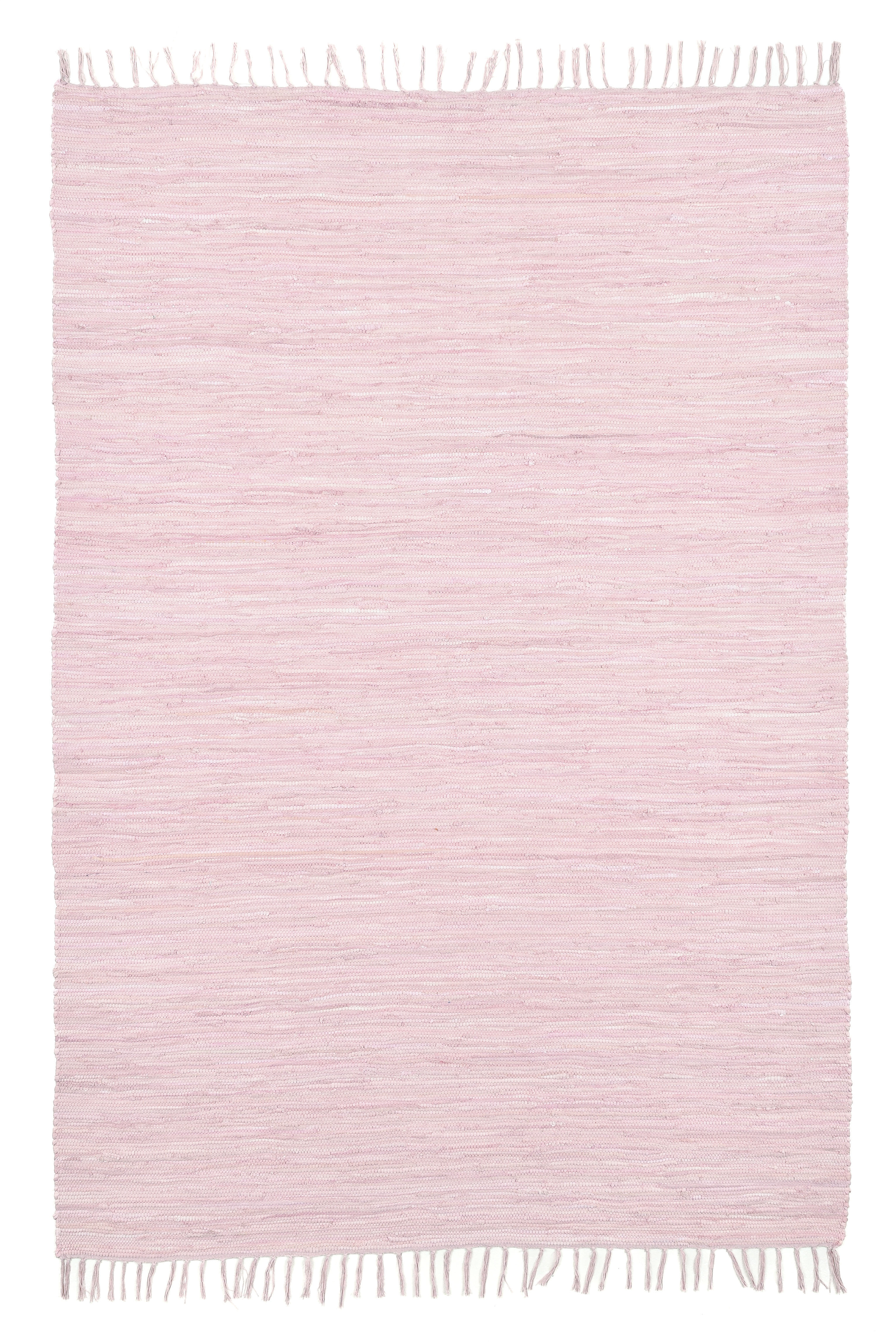 Thumbnail - my home Kinderteppich "Insa Fleckerl" rechteckig 5 mm Höhe Uni Farben, pastell, handgewebt, pflegeleicht, waschbar, Kind...