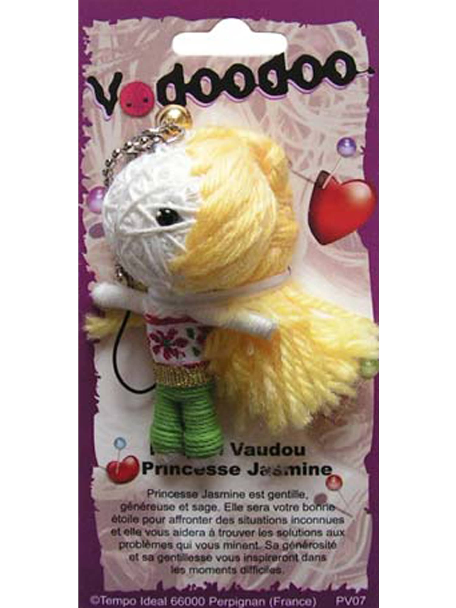 Kettenanhänger »Voodoo Puppe Voodoo Puppe«, Princess Jasmine - Lösung von Problemen