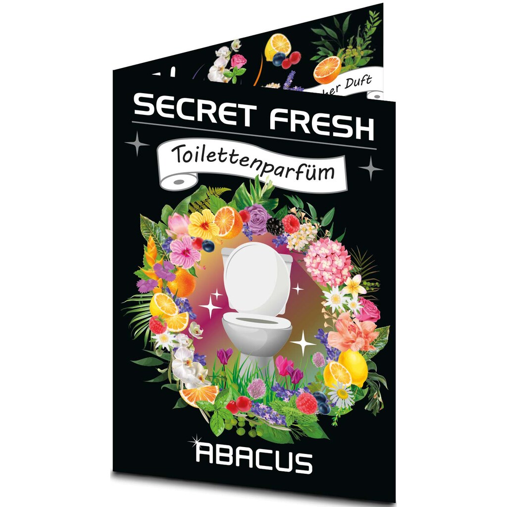 ABACUS Toiletten-Spray »Secret Fresh«, (Set, 3 St., je 50 ml Secret Fresh Kräuter-Lavendel/Lavendel-Orange/Rose-Lilafleur)