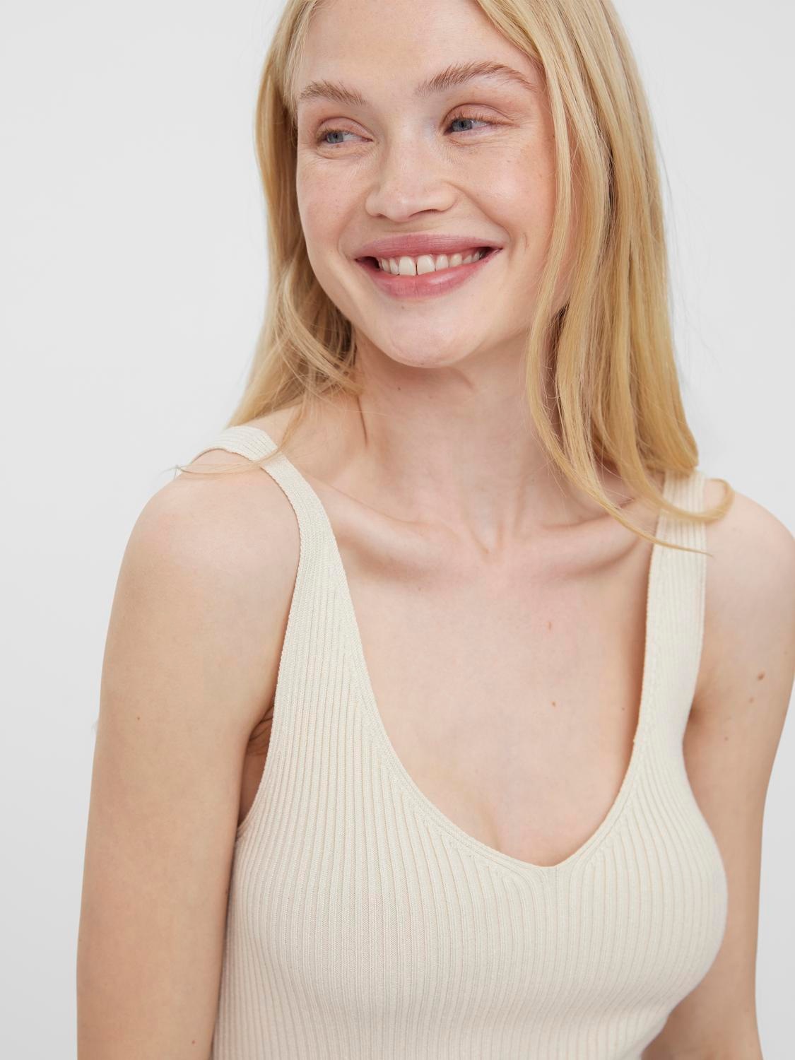 Vero Moda Stricktop "VMGLORY SL RIB TOP" günstig online kaufen