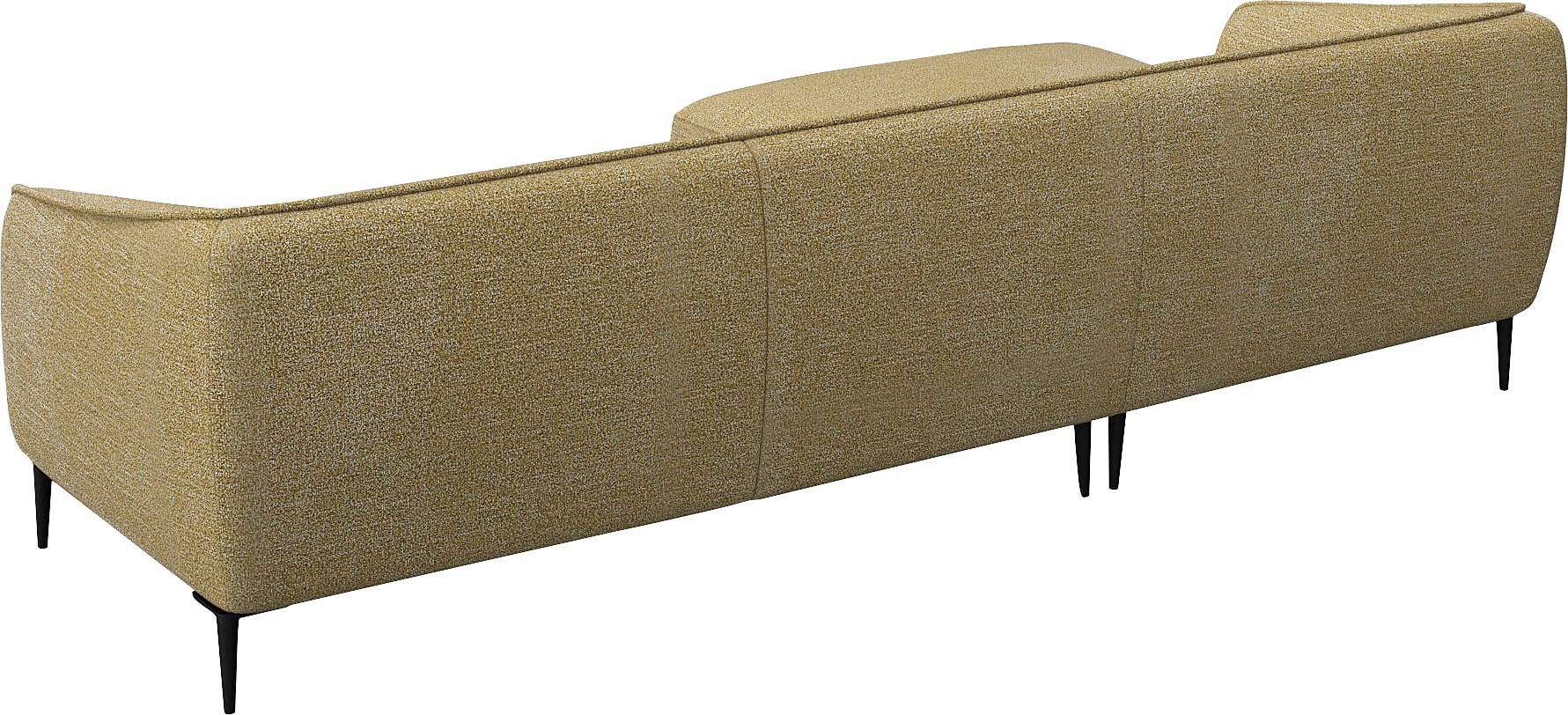FLEXLUX Ecksofa »Belle Designsofa, L-Form, B/T 288/149 cm«, Skandinavisches Design, In hochwertiger Verarbeitung