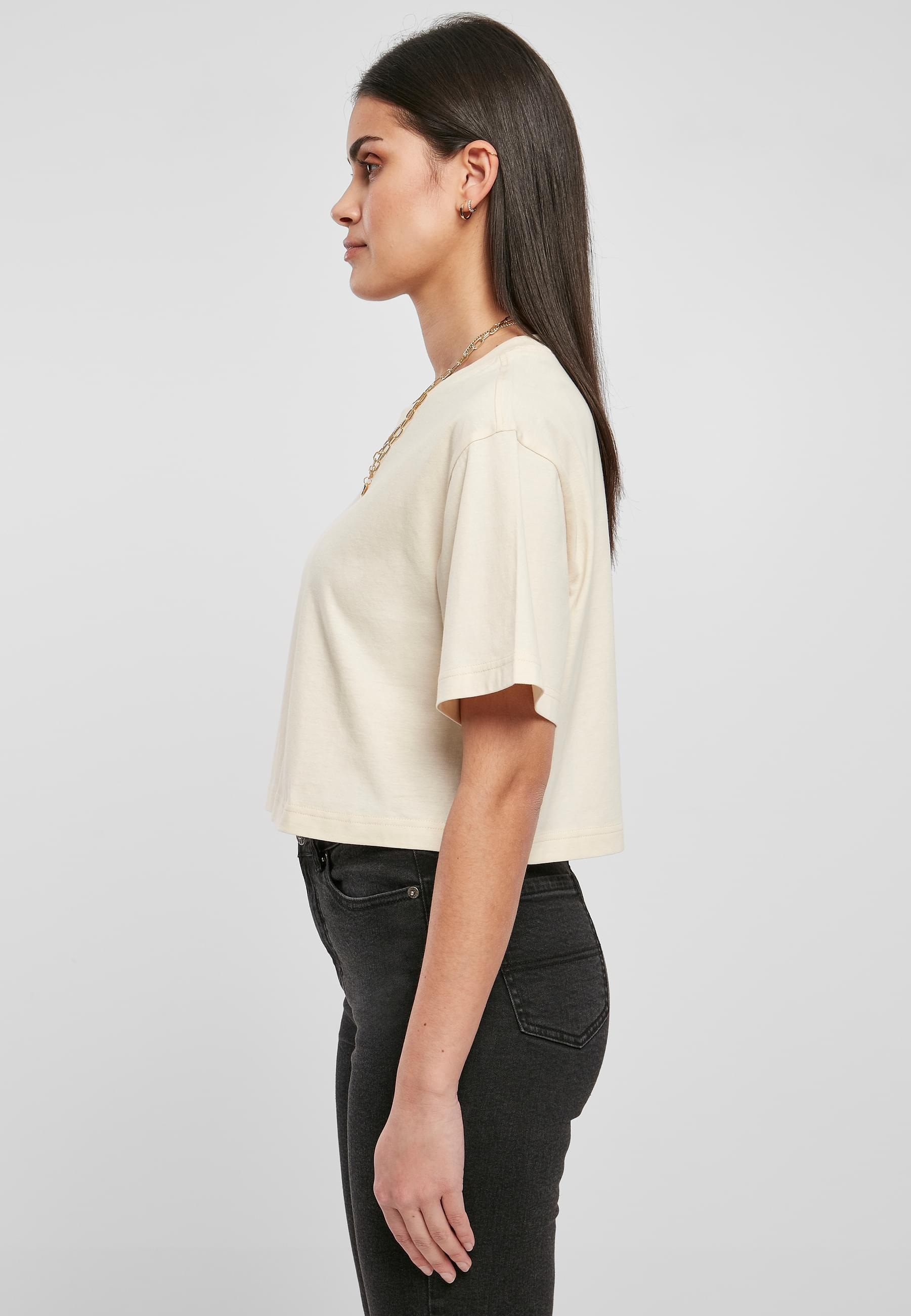 URBAN CLASSICS T-Shirt »Urban Classics Damen Ladies Short Oversized Tee«, (1 tlg.)