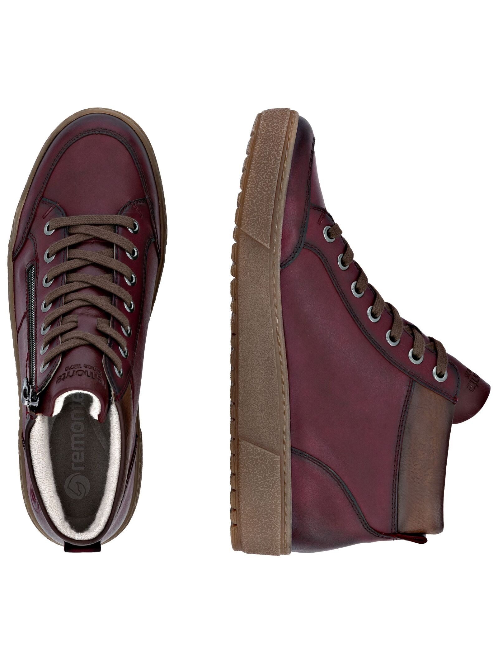 Remonte Schnürstiefelette »Remonte Stiefelette Glattleder«