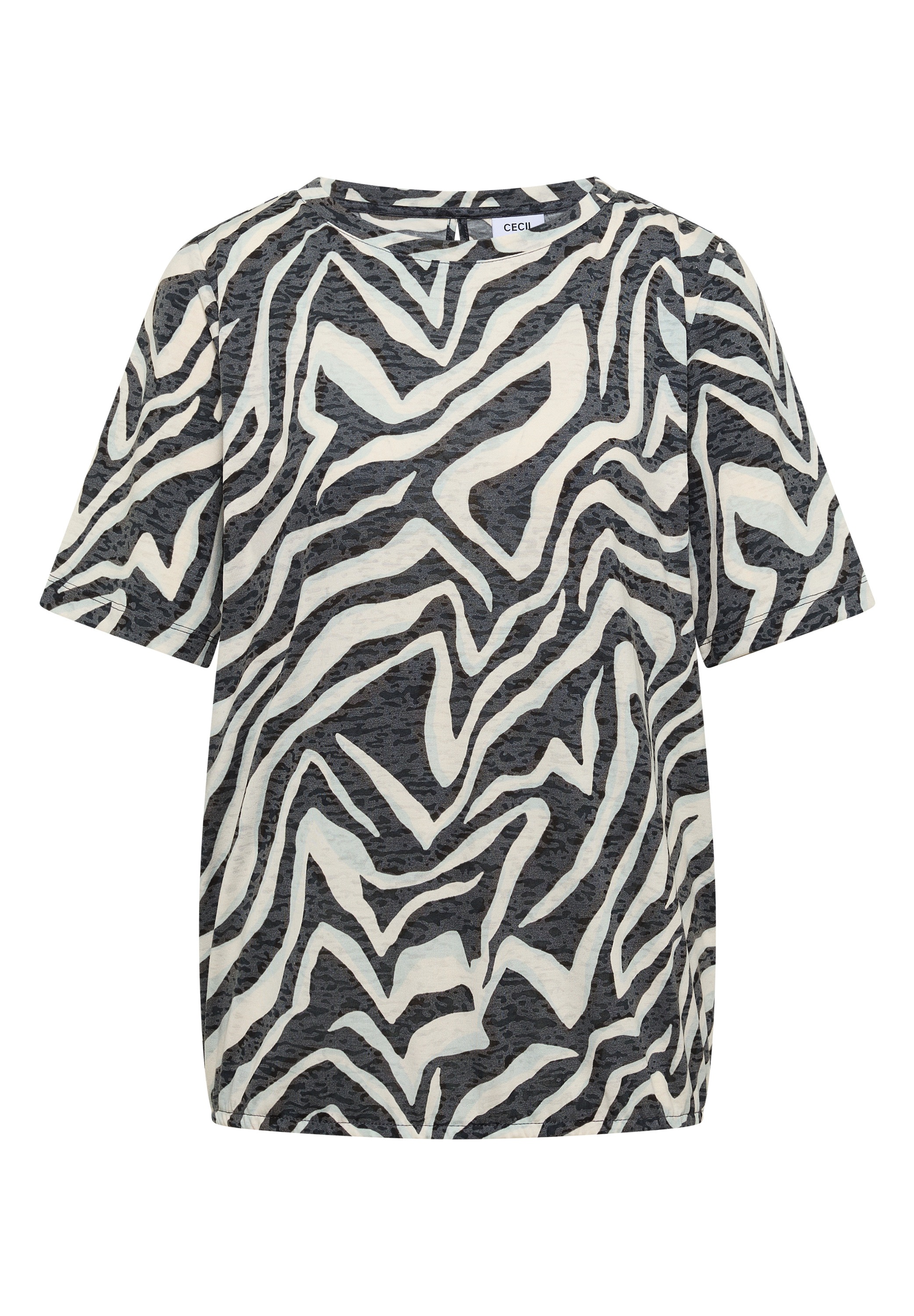 Cecil T-Shirt mit Zebra-Print