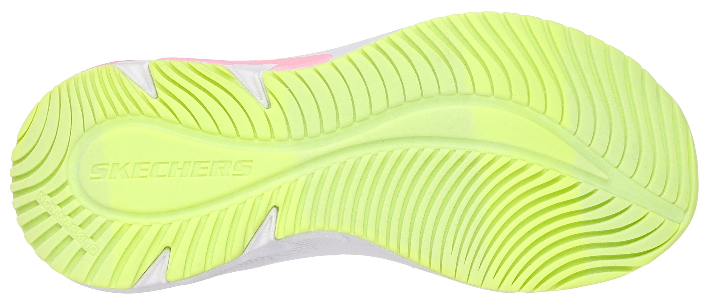 Skechers Sneaker »SKECHERS ELITE SPORT TEMPO«, Trekking Schuh mit Klettverschluss, Größenschablone zum Download
