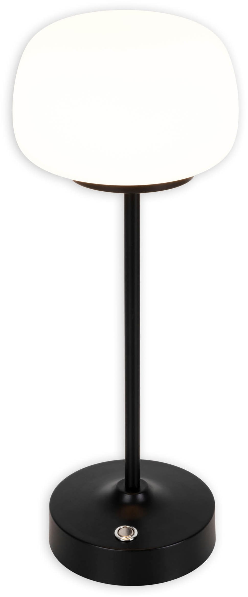 näve LED Tischleuchte »Pina«, 1 flammig, Leuchtmittel LED-Modul | LED wechselbar, Akku aufladbar, USB Typ C inkl. Kabel 100cm, Touch, dimmbar
