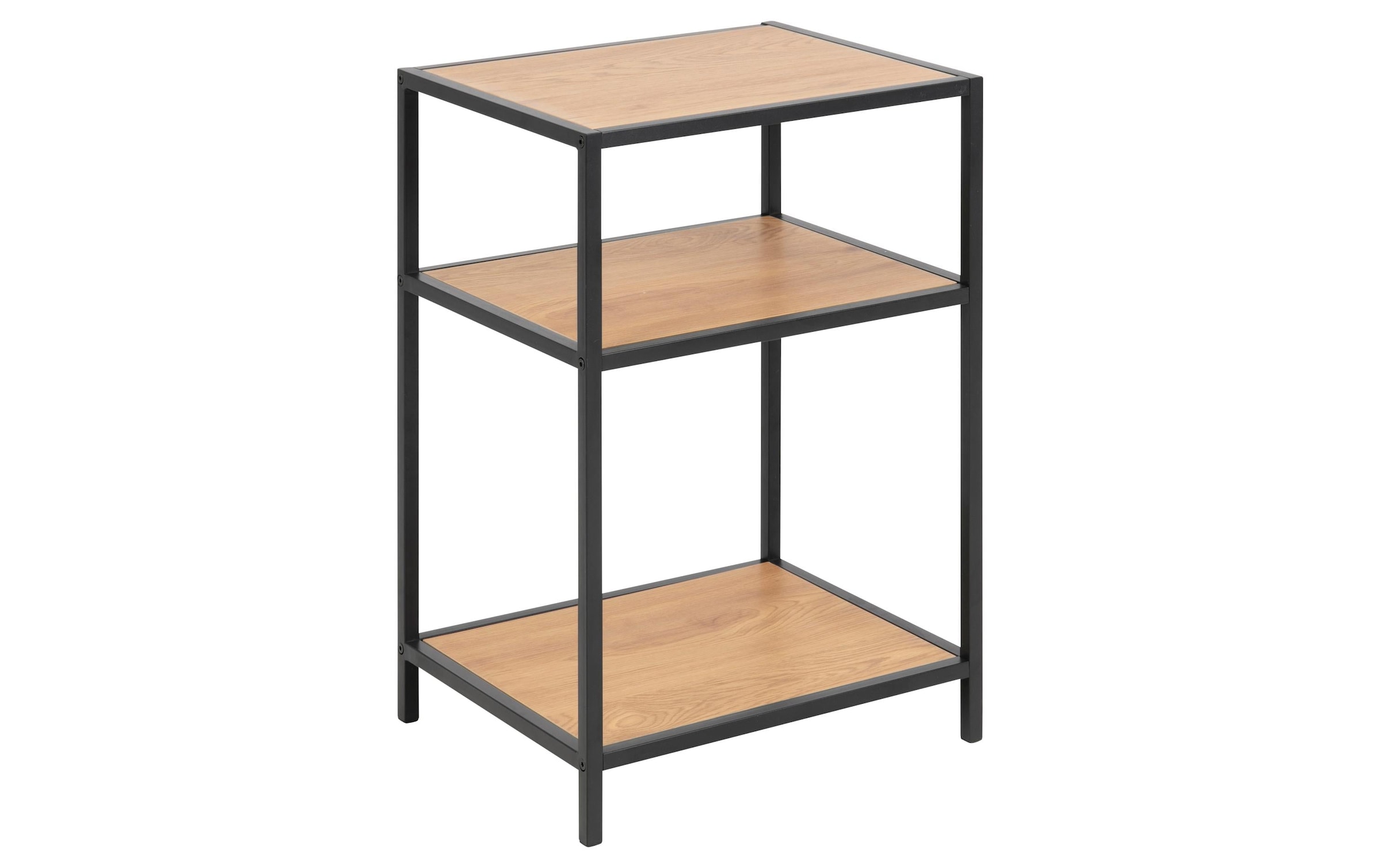 AC Design Nachttisch »Seaford 42 x 35 x 63 cm Nature/Schwarz«