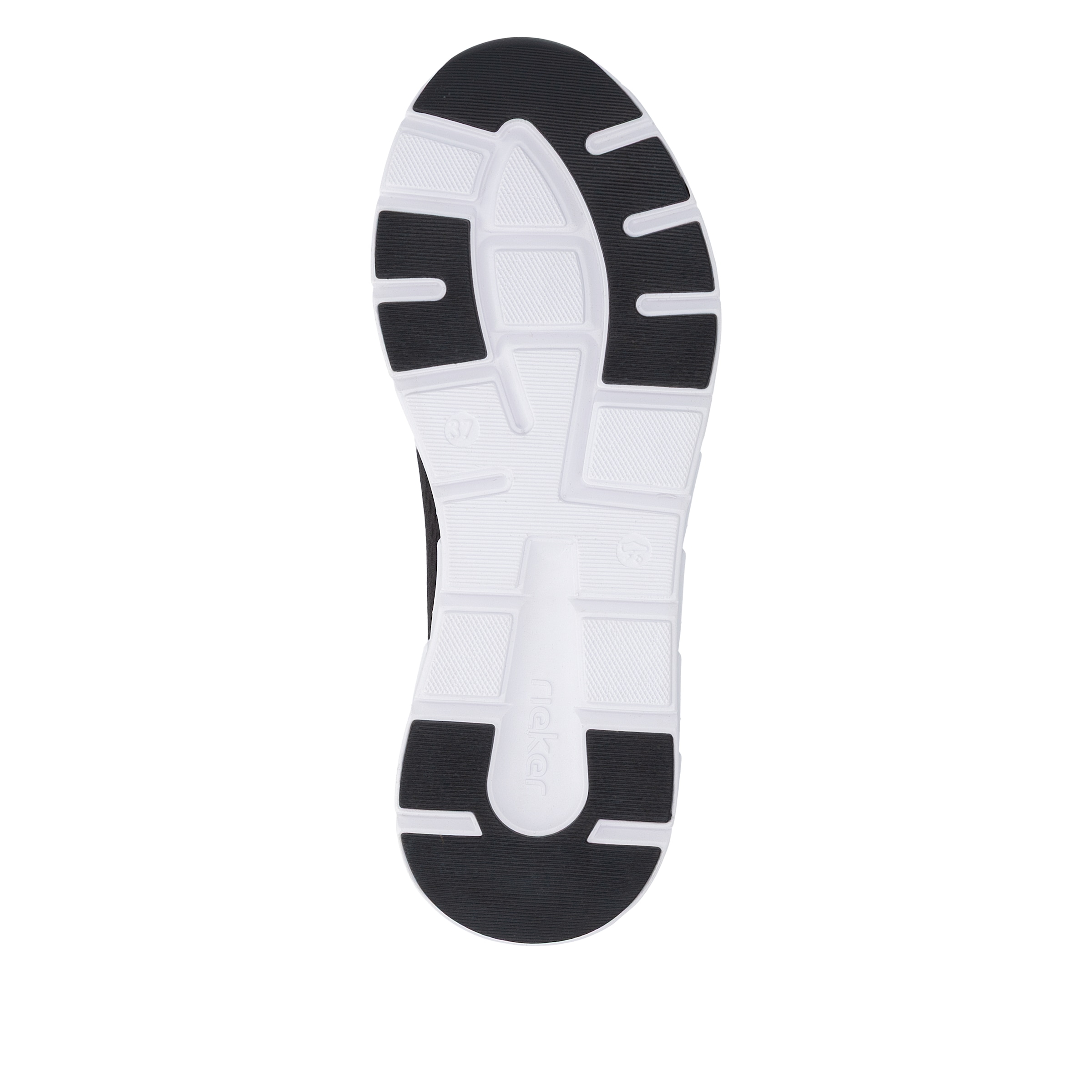 RIEKER Sport Sneaker  Freizeitschuh, Halbschuh, Schnürschuh mit herausnehmbarer Einlage