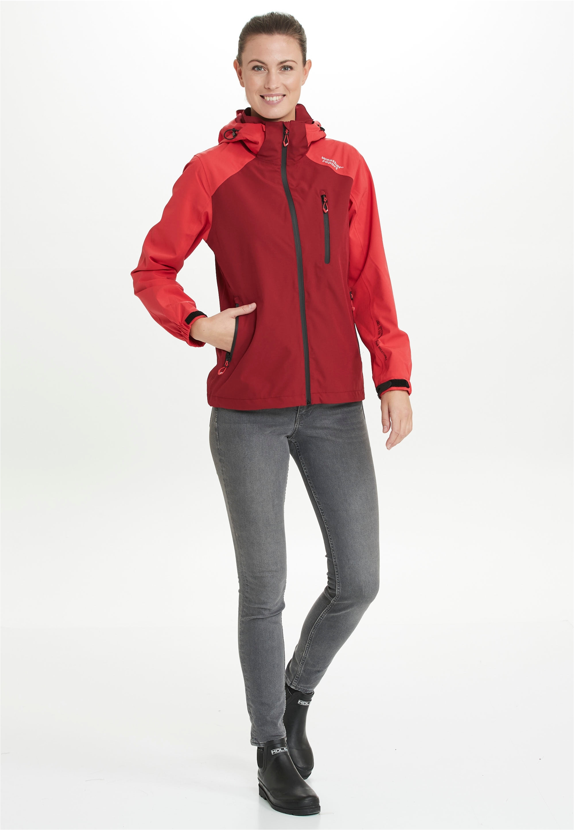 WEATHER REPORT Outdoorjacke »CAMELIA W-PRO15000«, mit wasserdichter Beschichtung