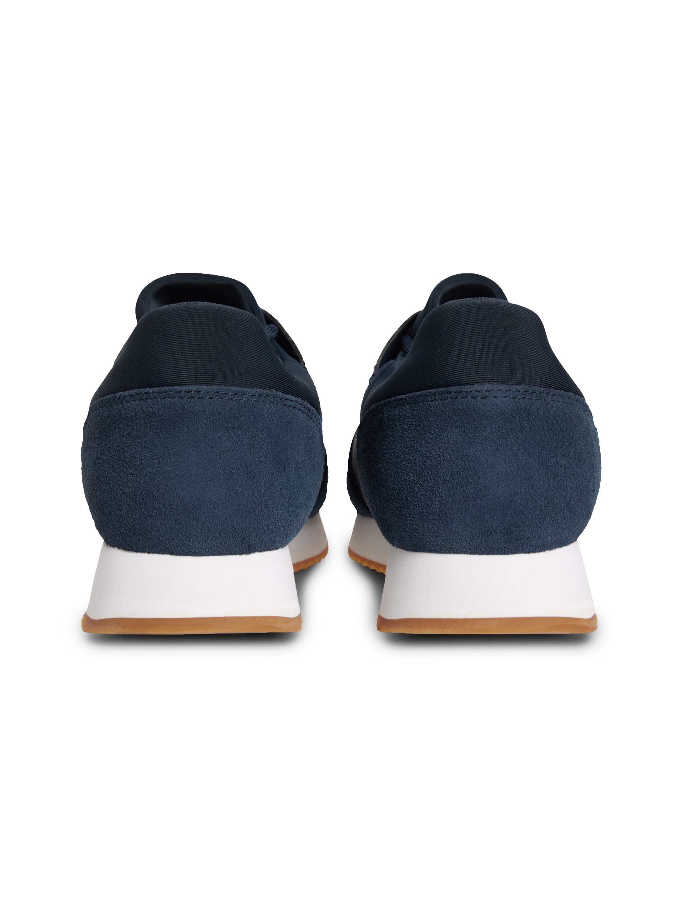 Calvin Klein Jeans Slip-On Sneaker »RETRO RUNNER SOCK LACE UP NY-SU«, Halbschuh, Freizeitsneaker mit CK-Logo und aufgesetzter Schnürung