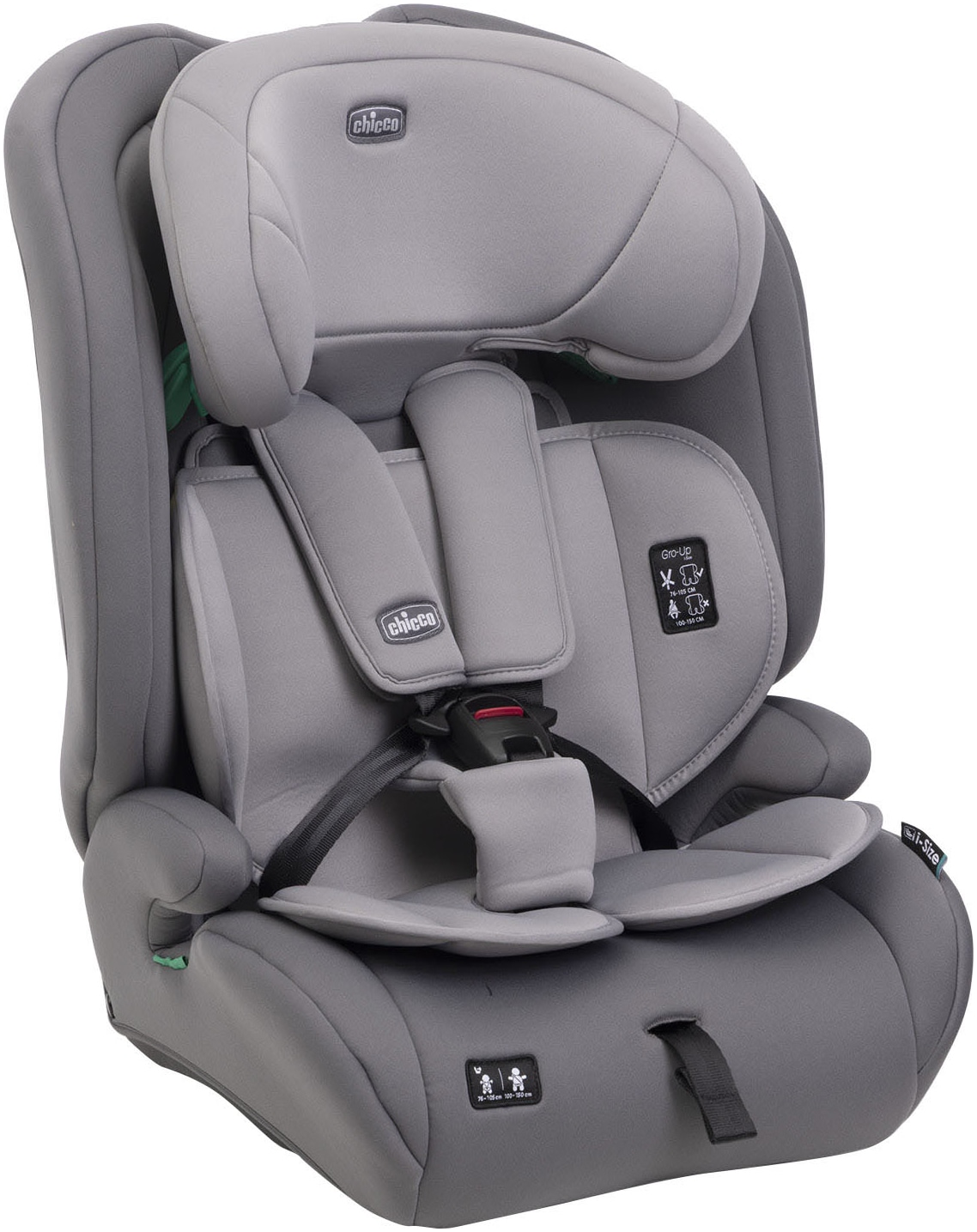 CHICCO Baby Autokindersitz "Gro-Up I-Size"stone, Materialmix, Kindersitze