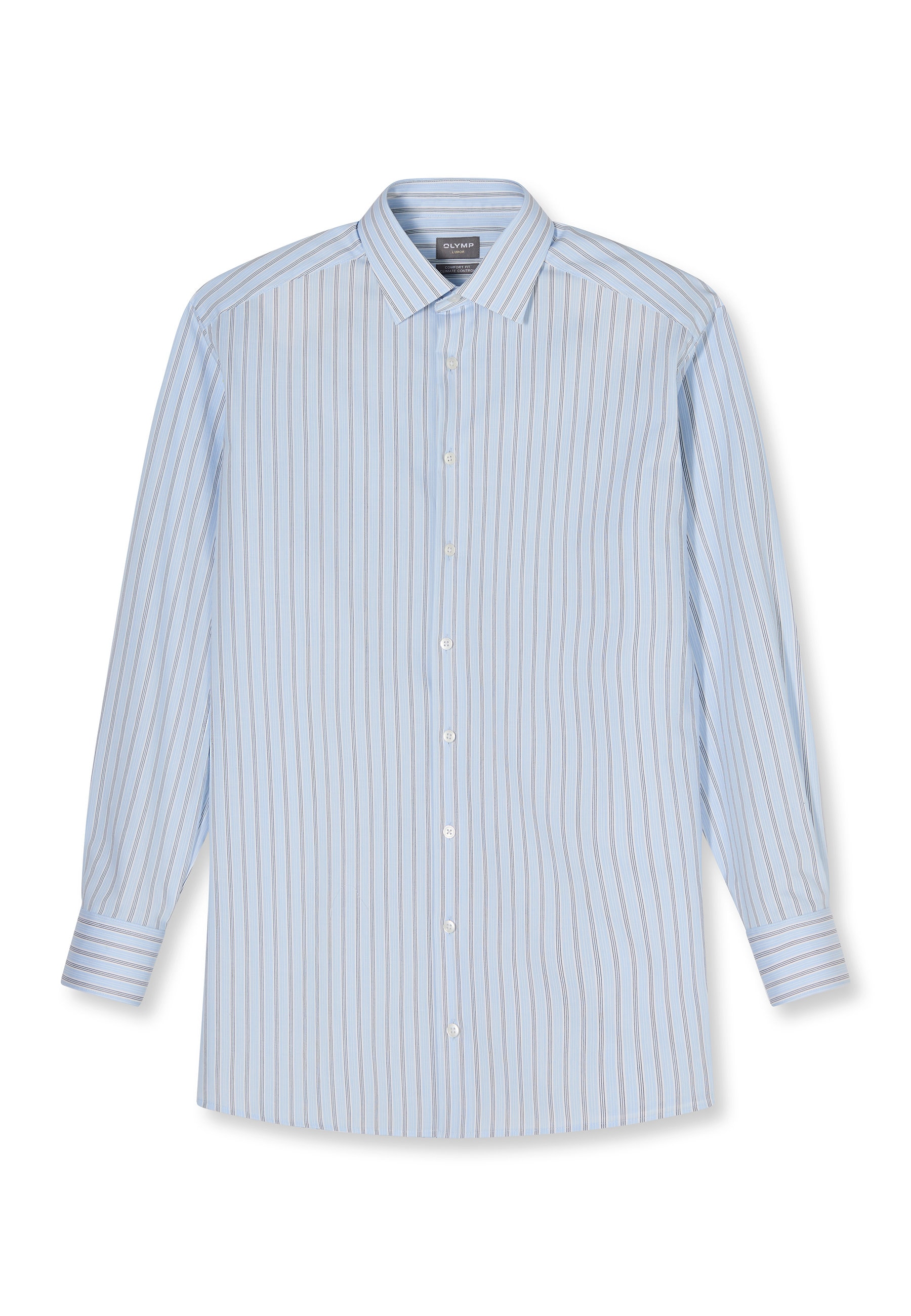 OLYMP Luxor 24/Seven Men's Shirt Blue 45 7