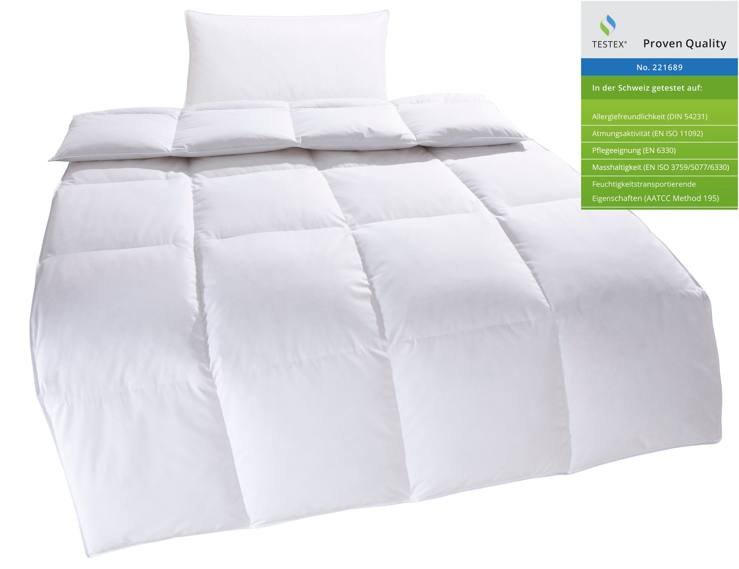 OTTO home Kassettenbett + Kopfkissen "RINA, Bettdecke in 135x200 & 155x220 günstig online kaufen