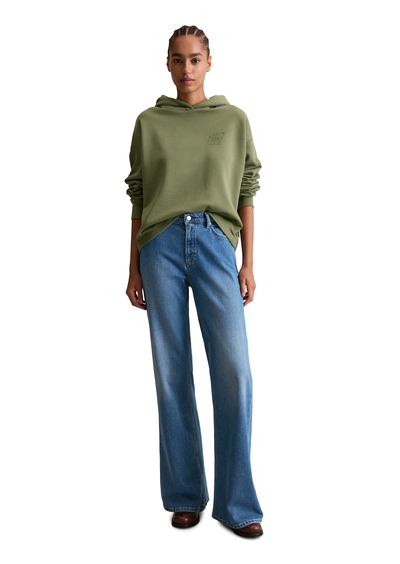Marc O'Polo DENIM Sweatshirt »aus softem Bio-Baumwolle-Mix«