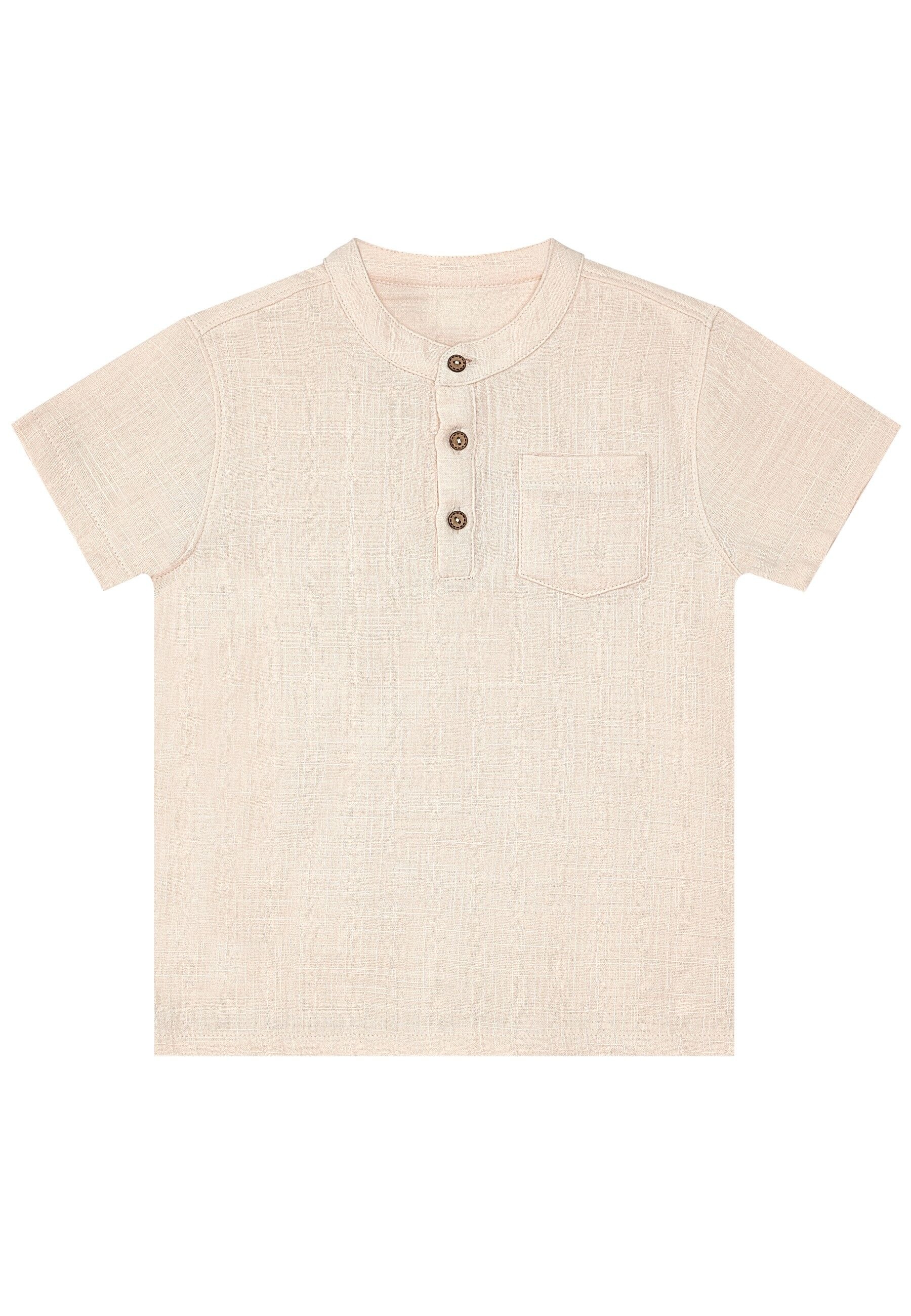 Denokids Hausanzug »Handsome Muslin«, (2 tlg.), mit Mandarin-Kragen