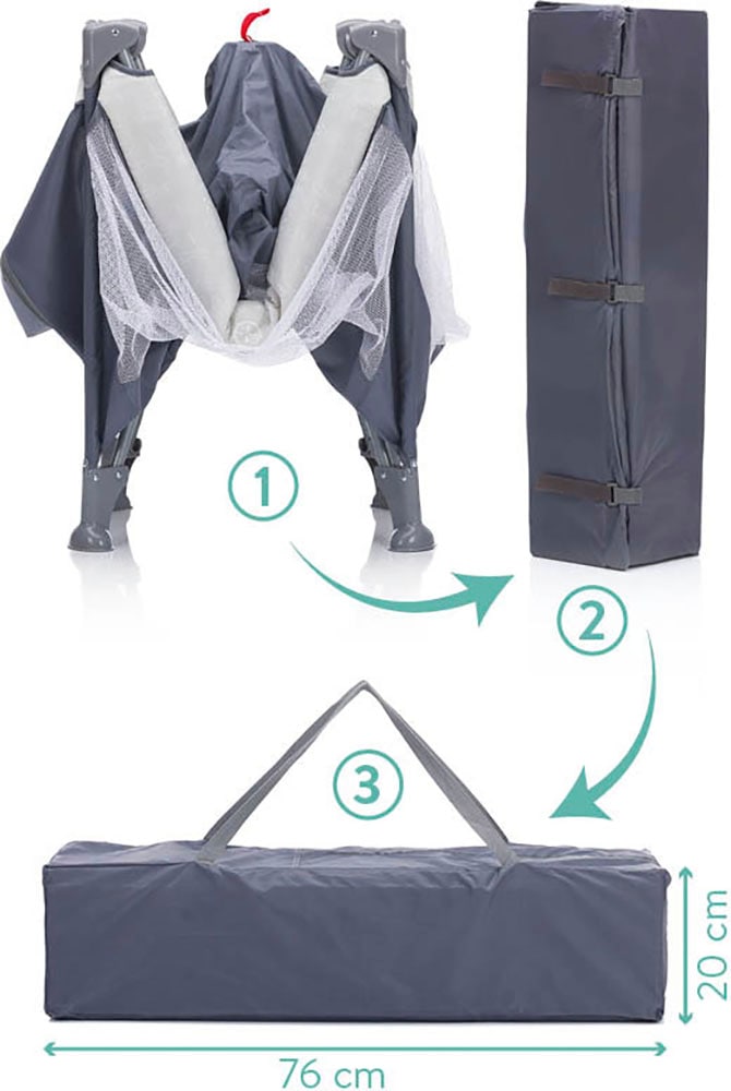 Fillikid Laufgitter »Orlando«, bis 15 kg, inkl. Transporttasche