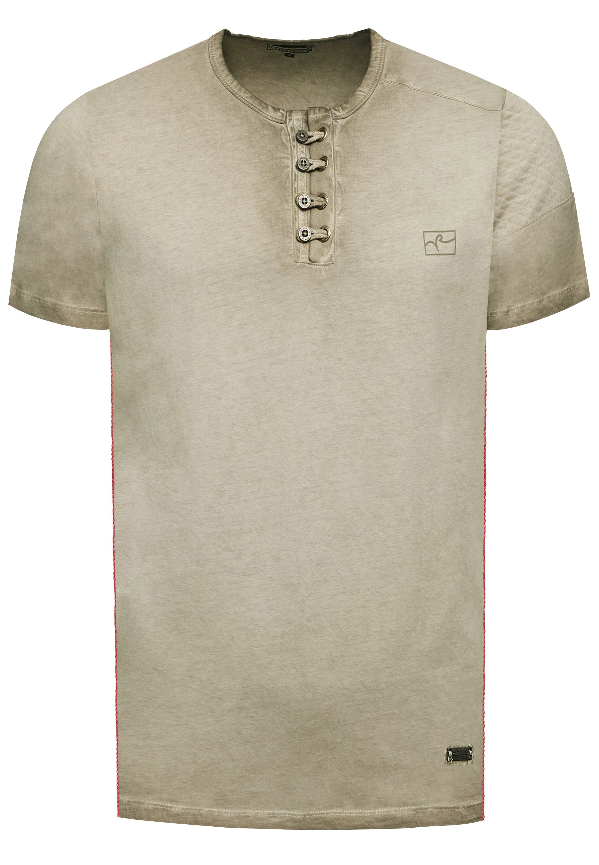 Rusty Neal T-Shirt »15350« mit Henley-Knopfleiste