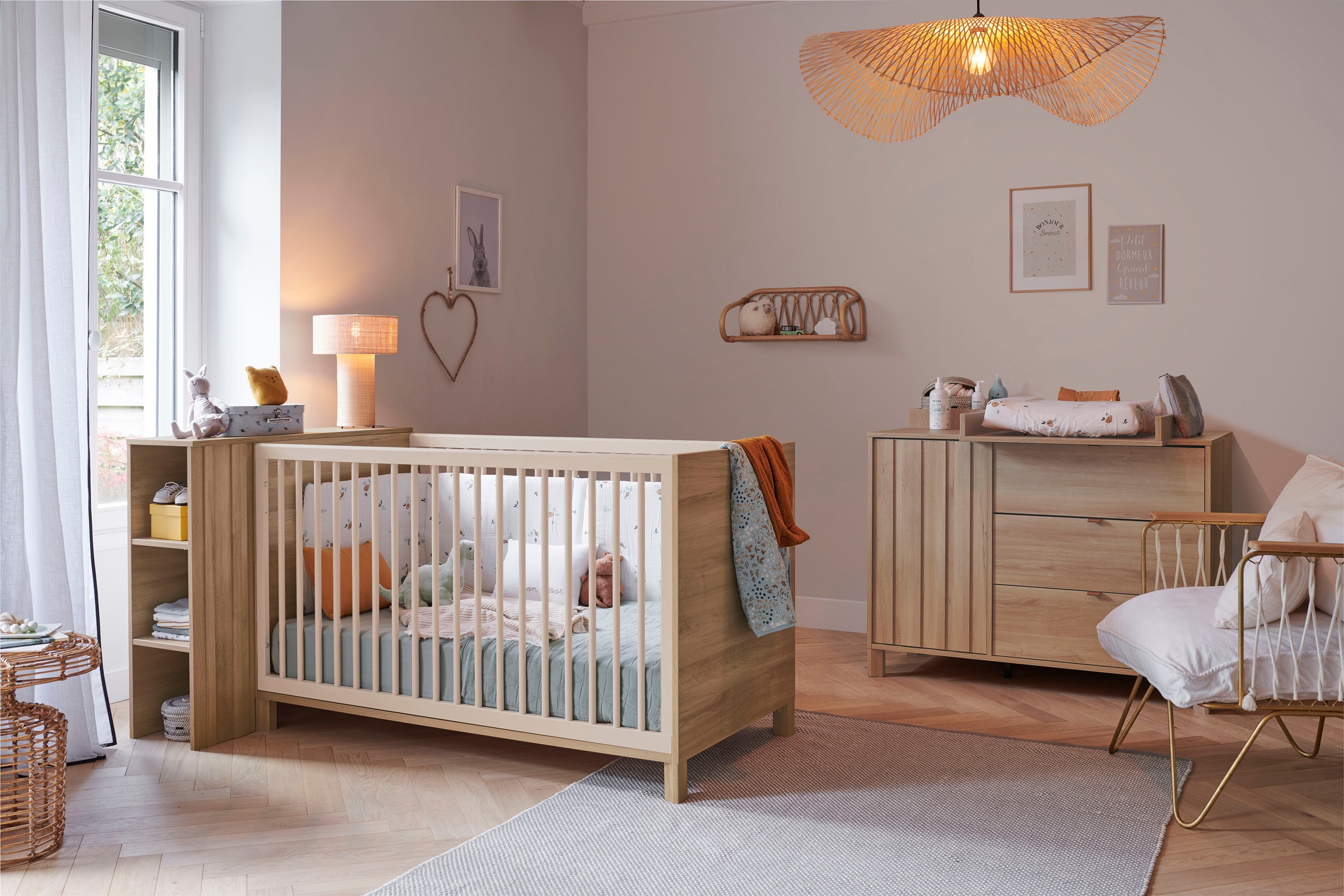 Gami Babybett "CALYPSO BABYBETT", Zum „Little Bed“ umbaubar günstig online kaufen